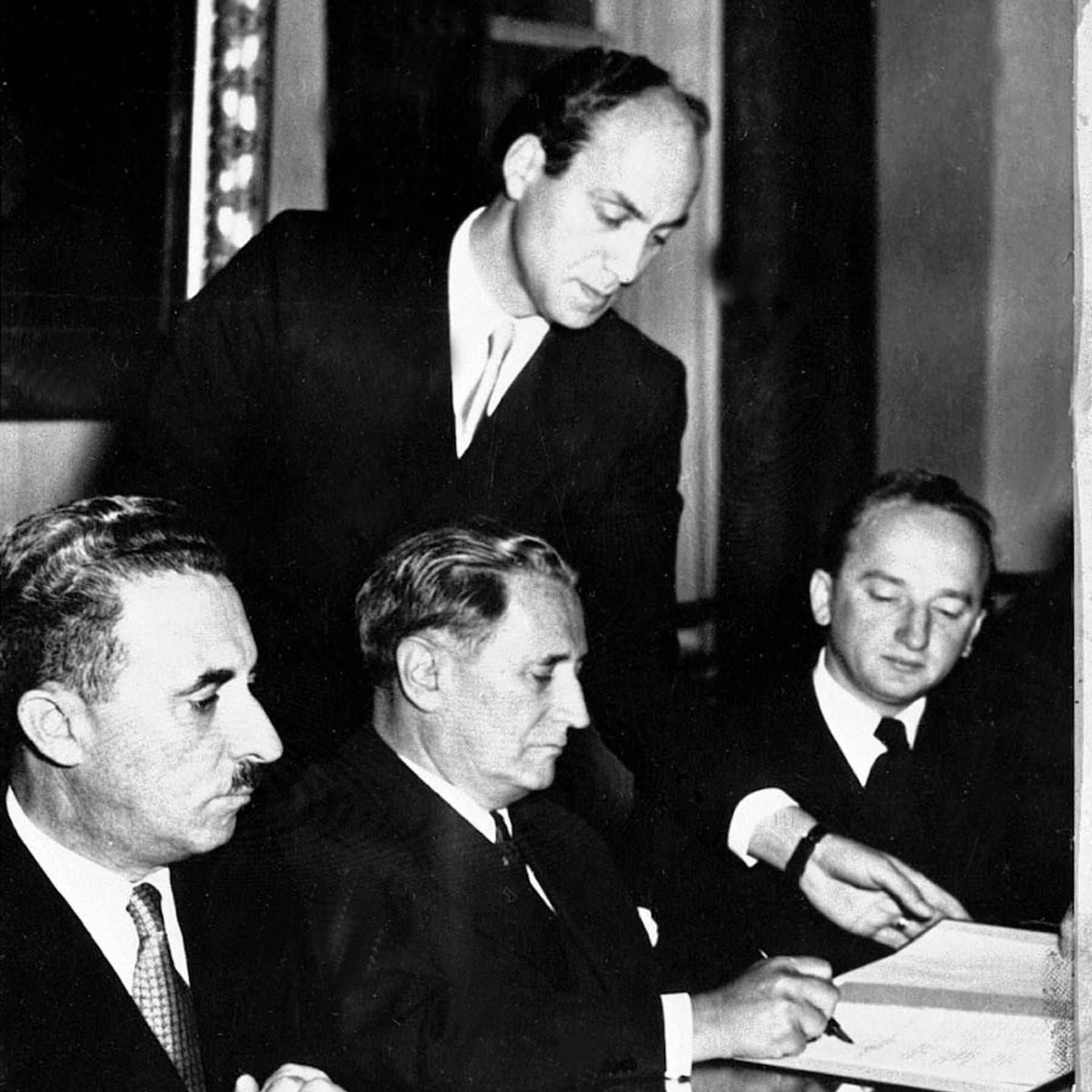 DIE GRÜNDUNG ISRAELS - Das Wiedergutmachungsabkommen