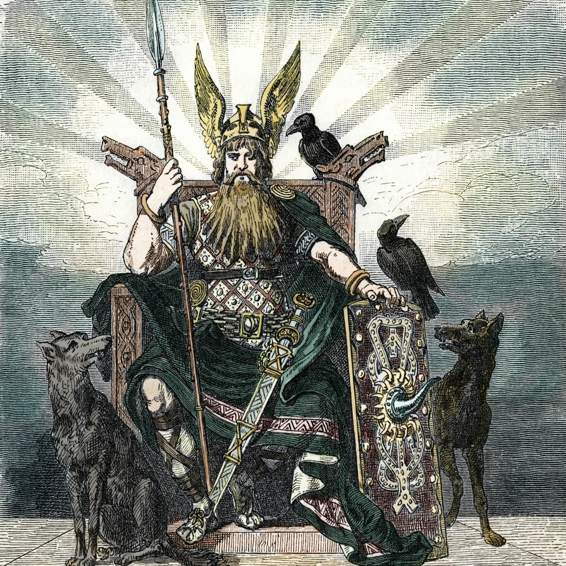 Die Götterwelt der Germanen - Wotan und die Seinen