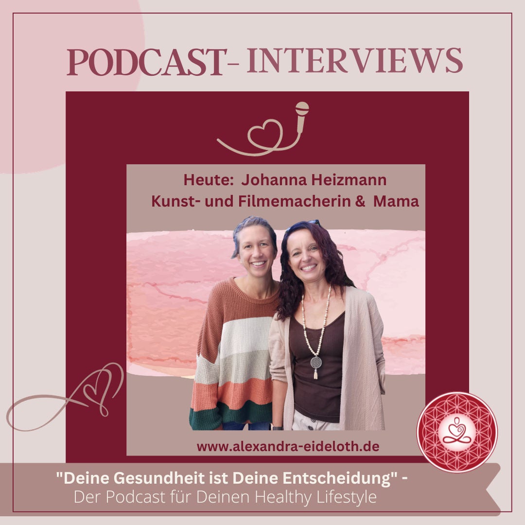 082 - Podcastinterview mit Johanna Heizmann, Künstlerin & Mama