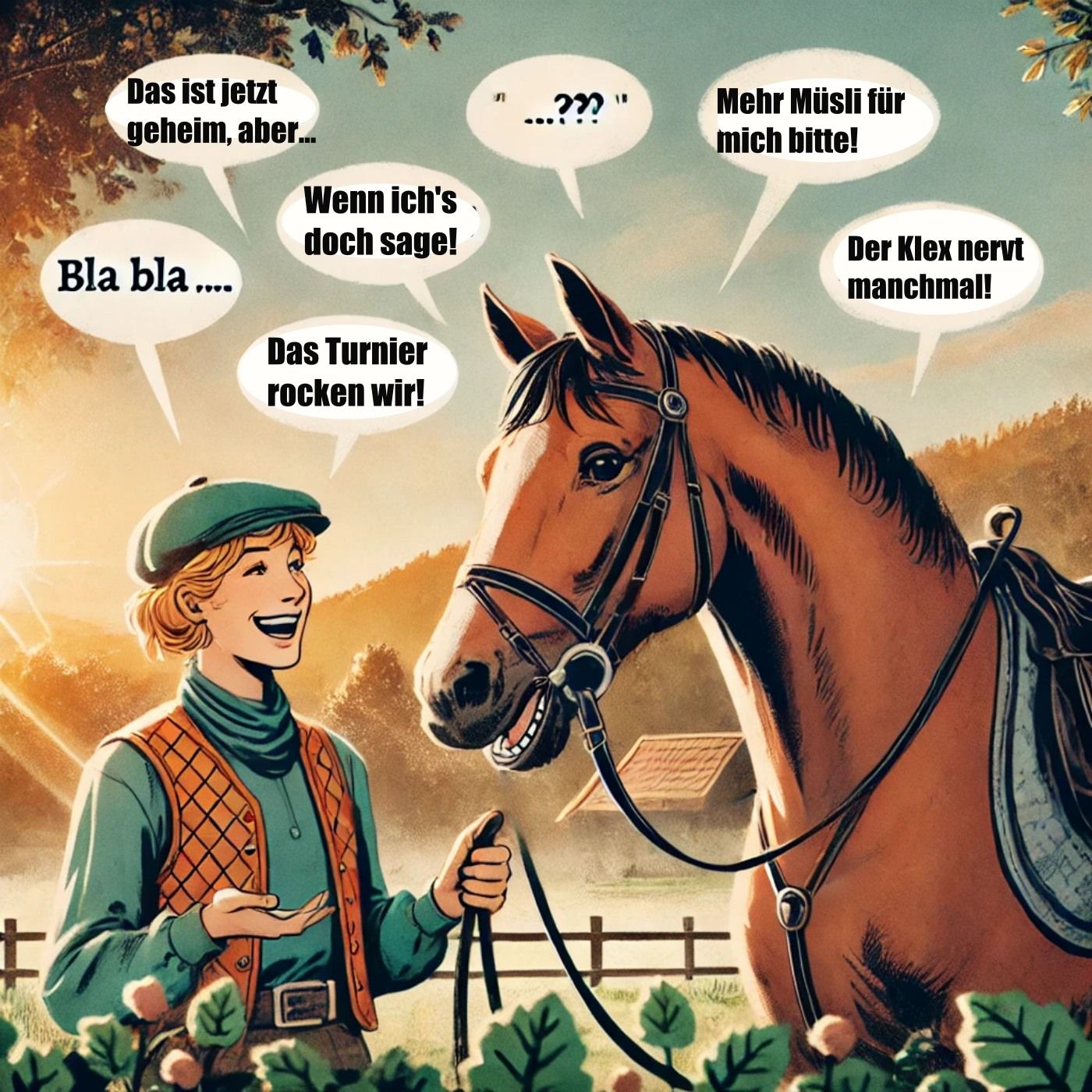 #320 Sich mit dem Pferd unterhalten: Ganz normal oder crazy?