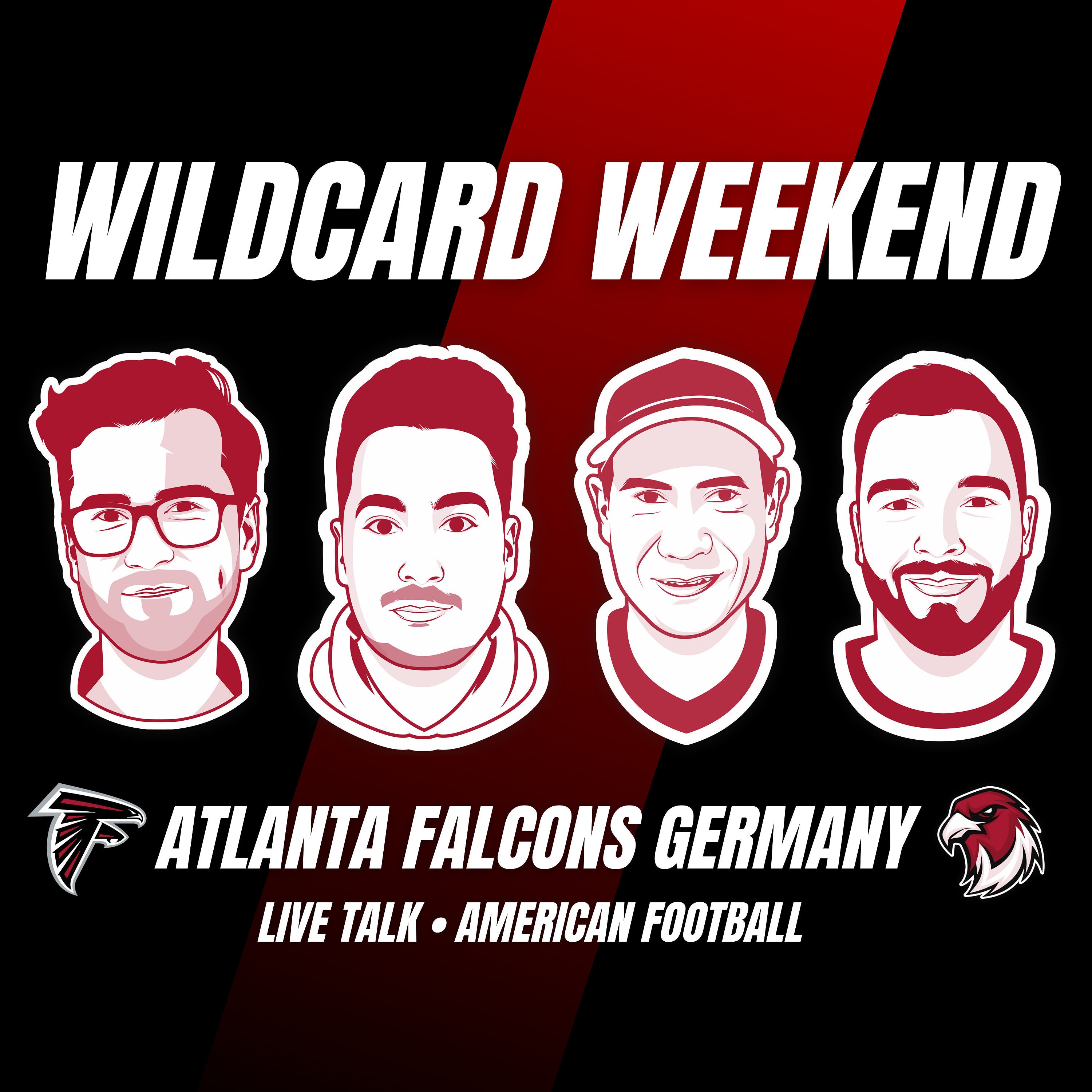 Atlanta Falcons Germany Live Talk - Wildcard Weekend