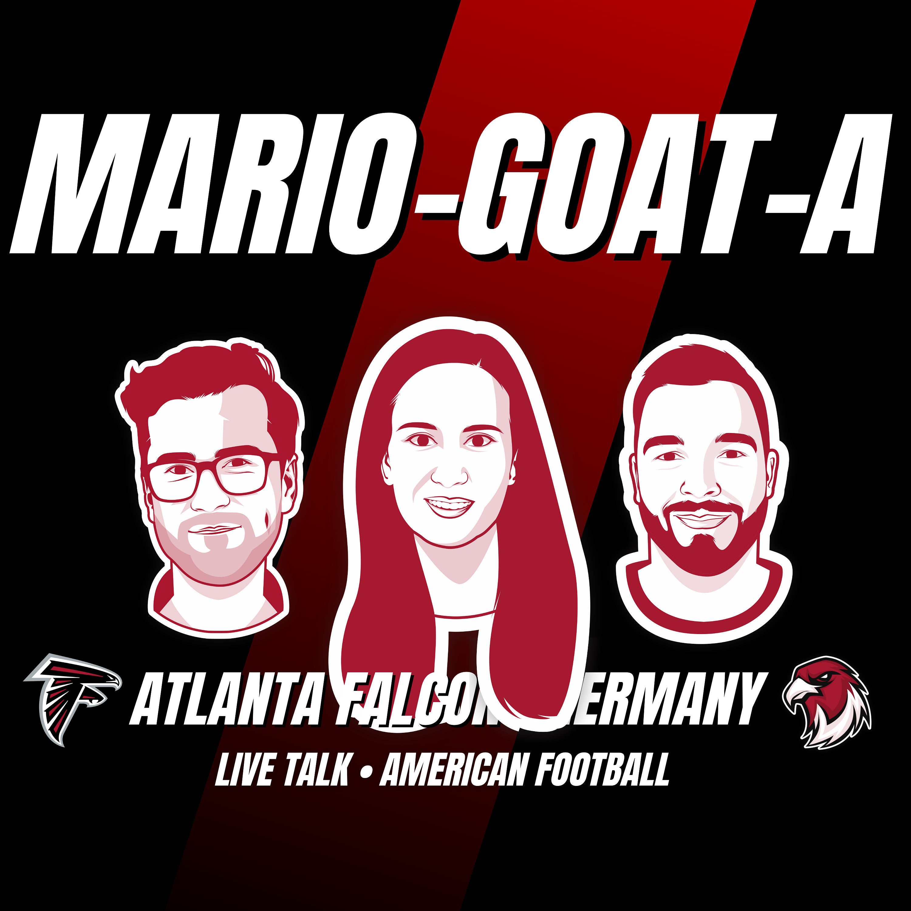 Live Talk der Atlanta Falcons Germany - MarioGOATa