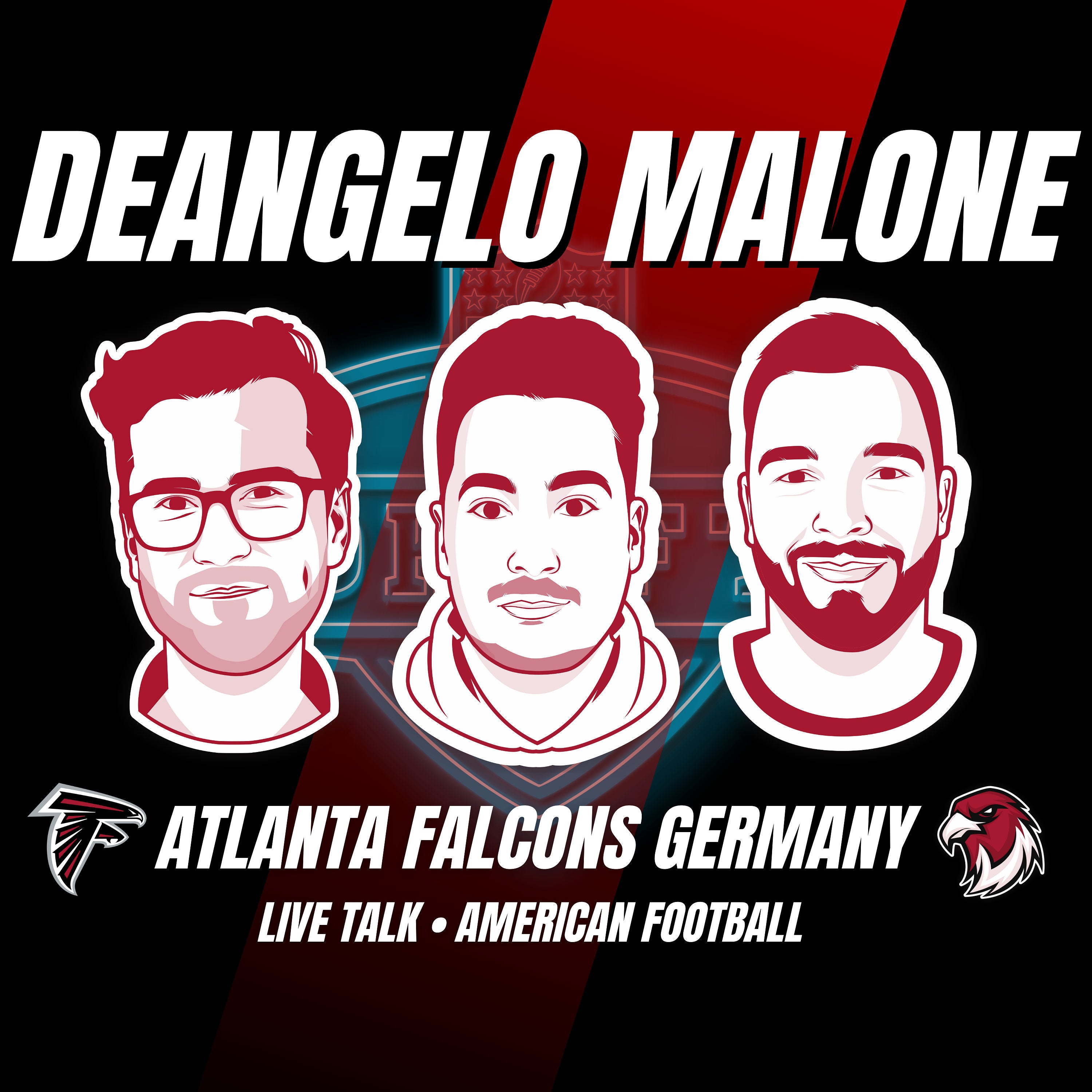 Live Talk der Atlanta Falcons Germany - DeAngelo Malone