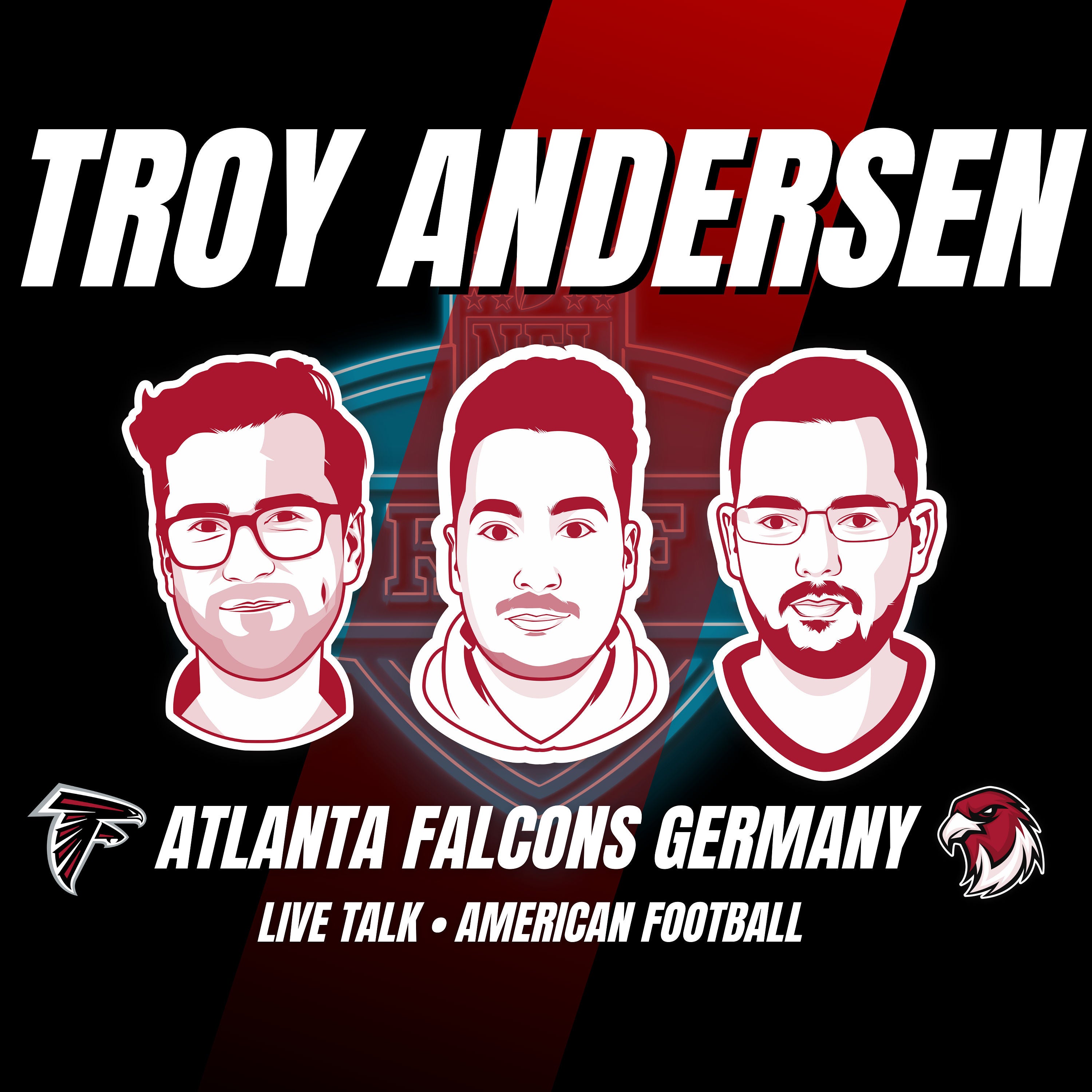 Live Talk der Atlanta Falcons Germany - Troy Andersen