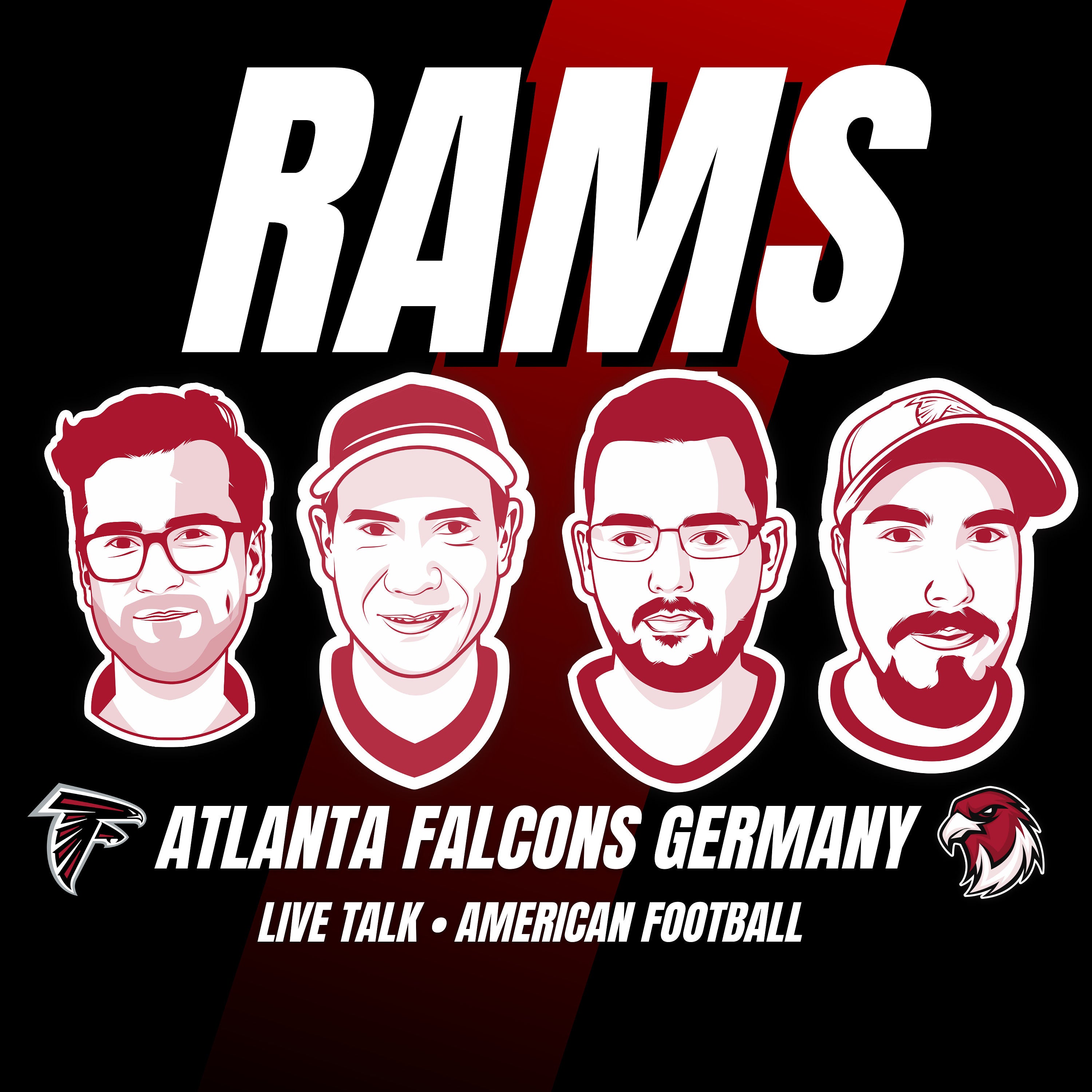 Live Talk der Atlanta Falcons Germany - Rams