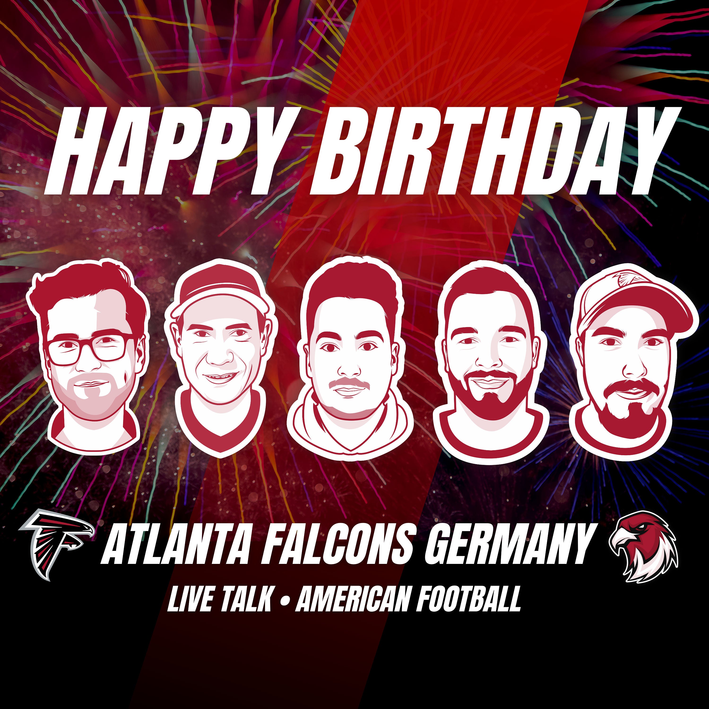 Atlanta Falcons Germany Happy Birthday Live Talk - Championship Weekend