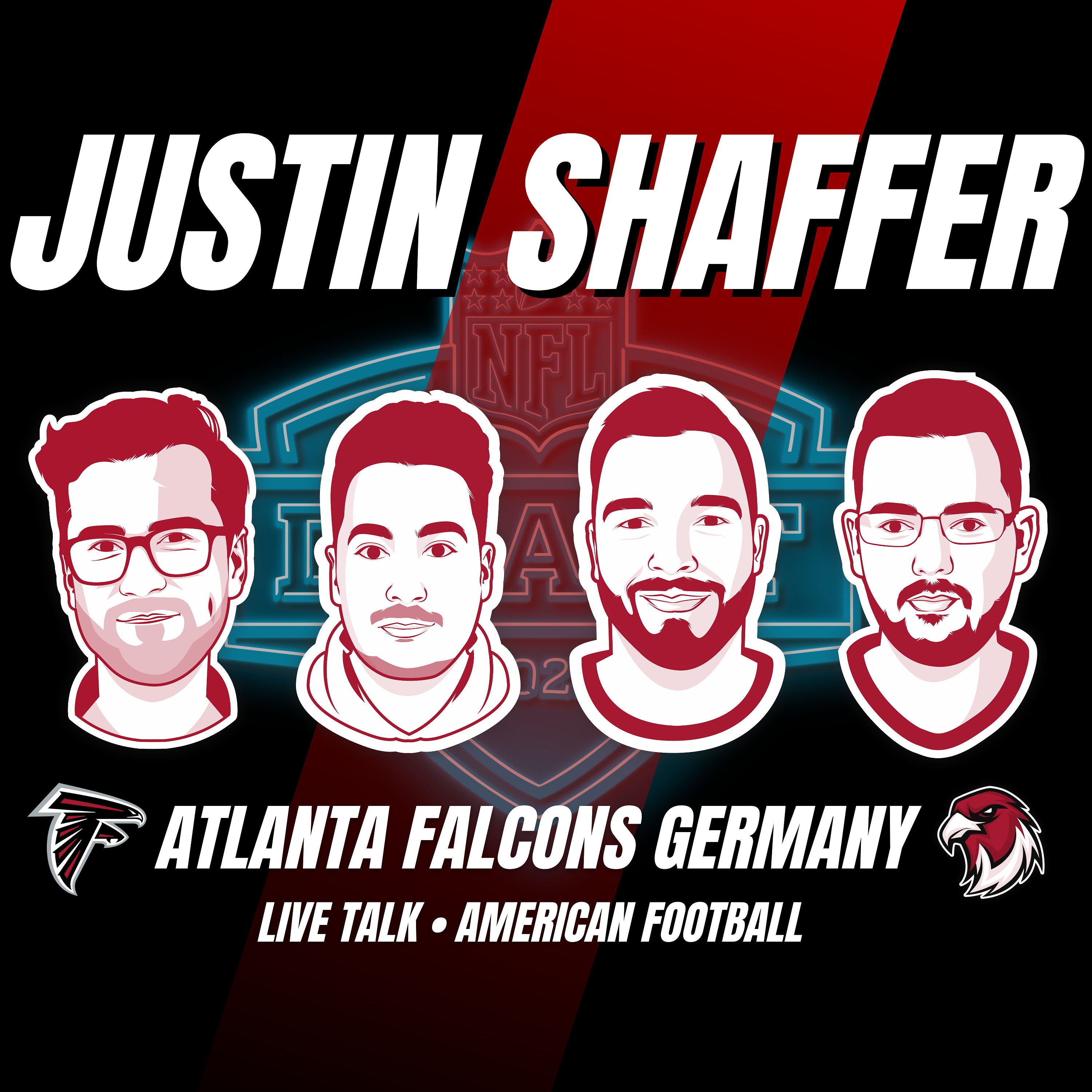 Live Talk der Atlanta Falcons Germany - Justin Shaffer