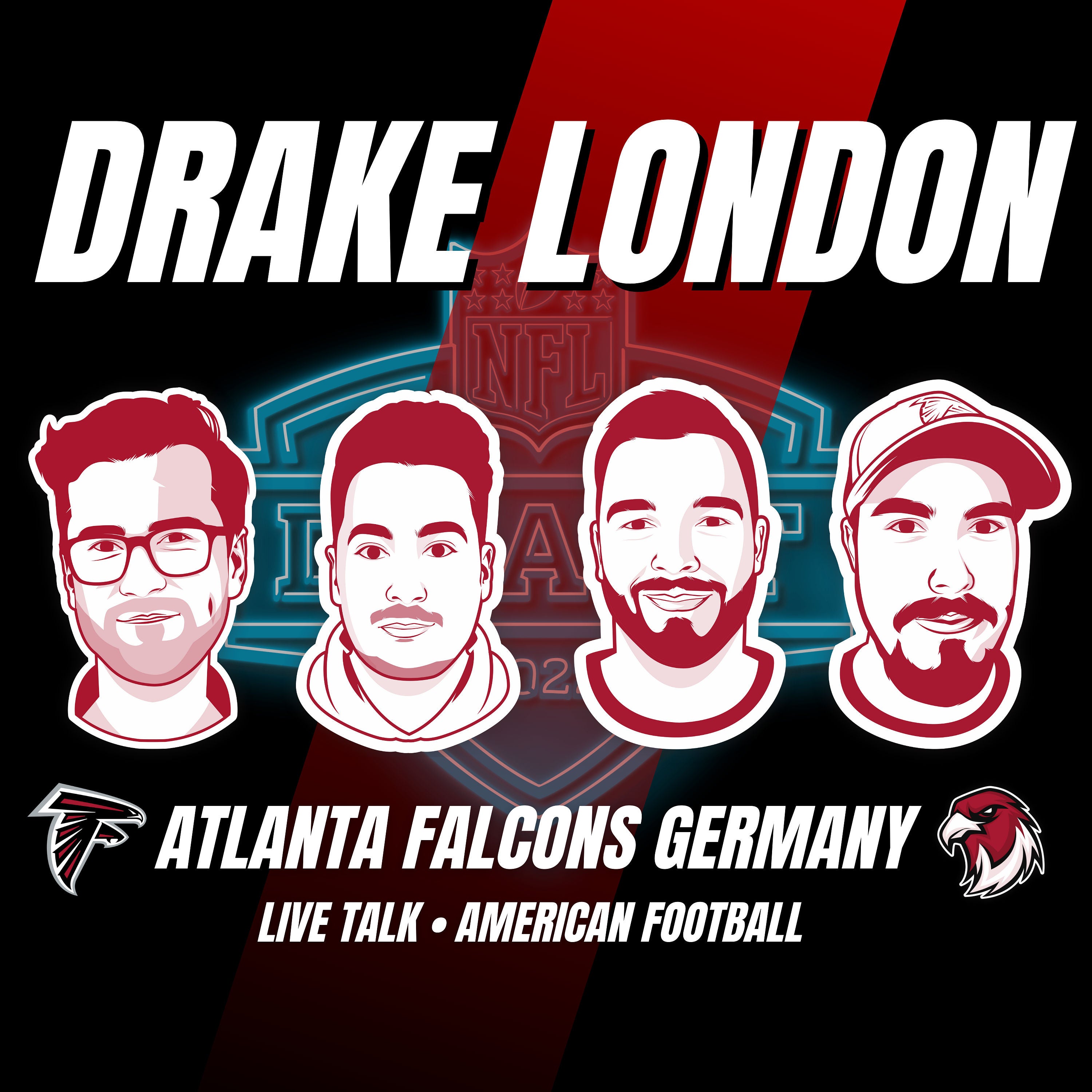 Live Talk der Atlanta Falcons Germany - Drake London
