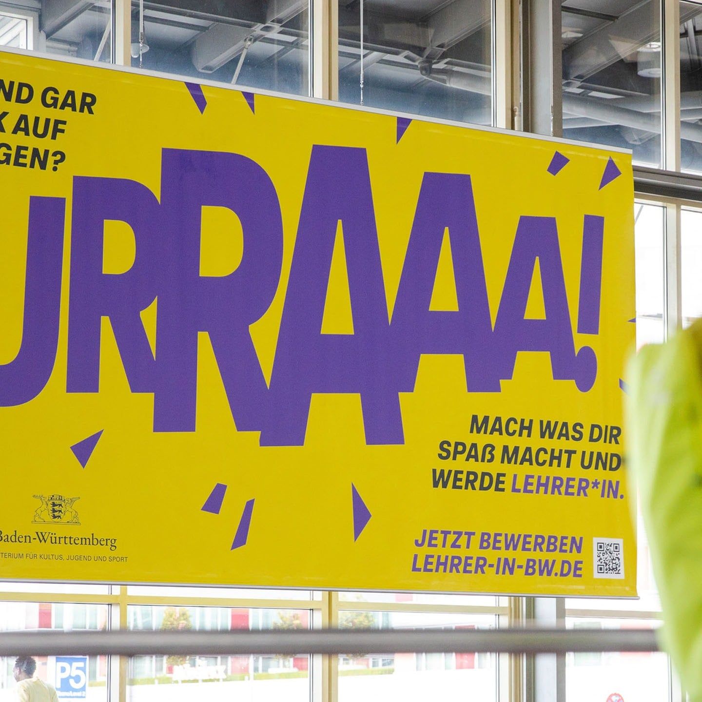 Fragen Sie Kretschmann: Lehrerplakat