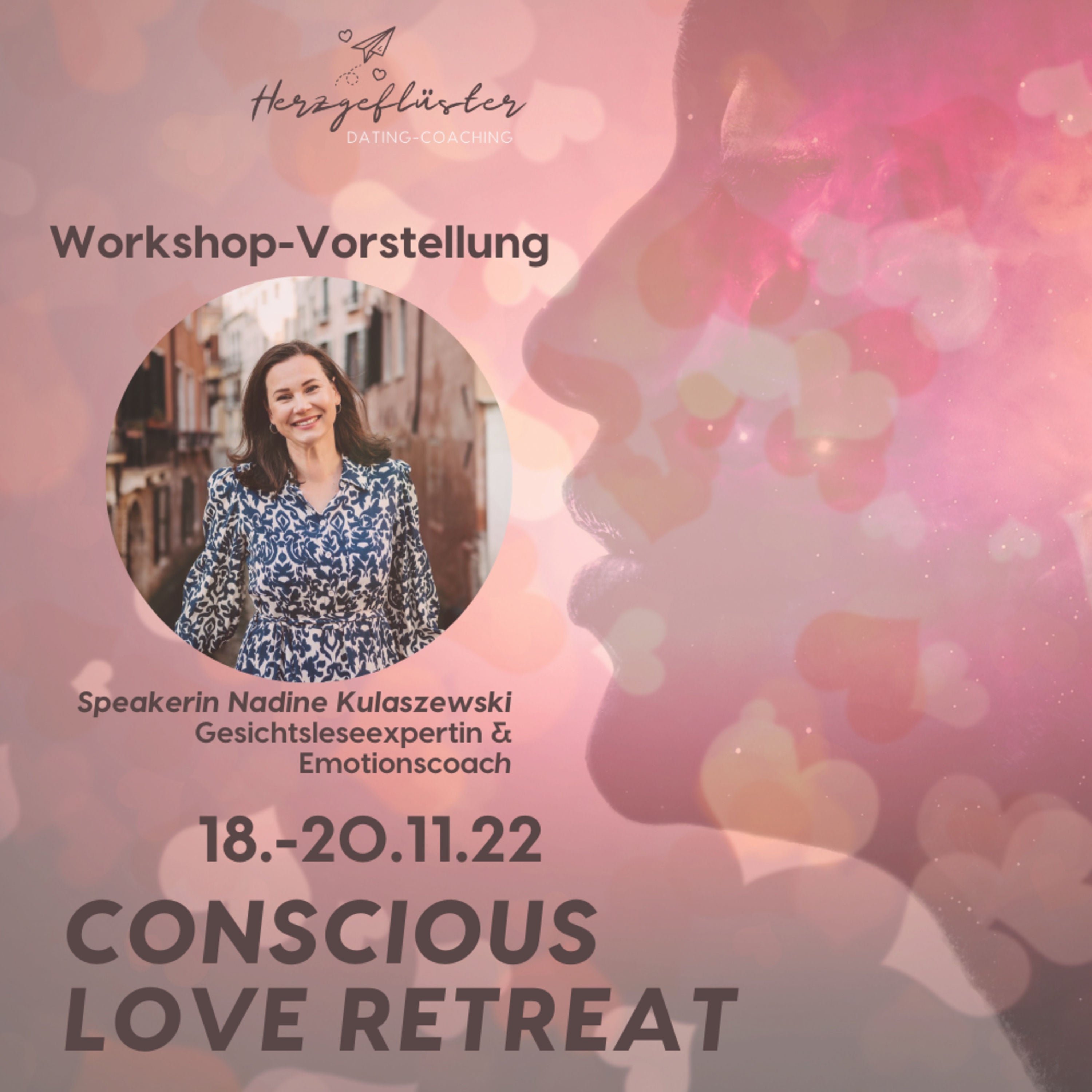#38 GESICHTLESEN - deine Art der Liebe, Leidenschaft und Sinnlichkeit steht dir ins Gesicht geschrieben - Interview mit Nadine Kulaszewski