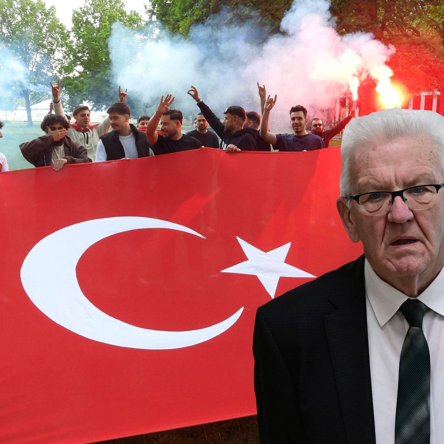Fragen Sie Kretschmann: Erdogan-Anhänger