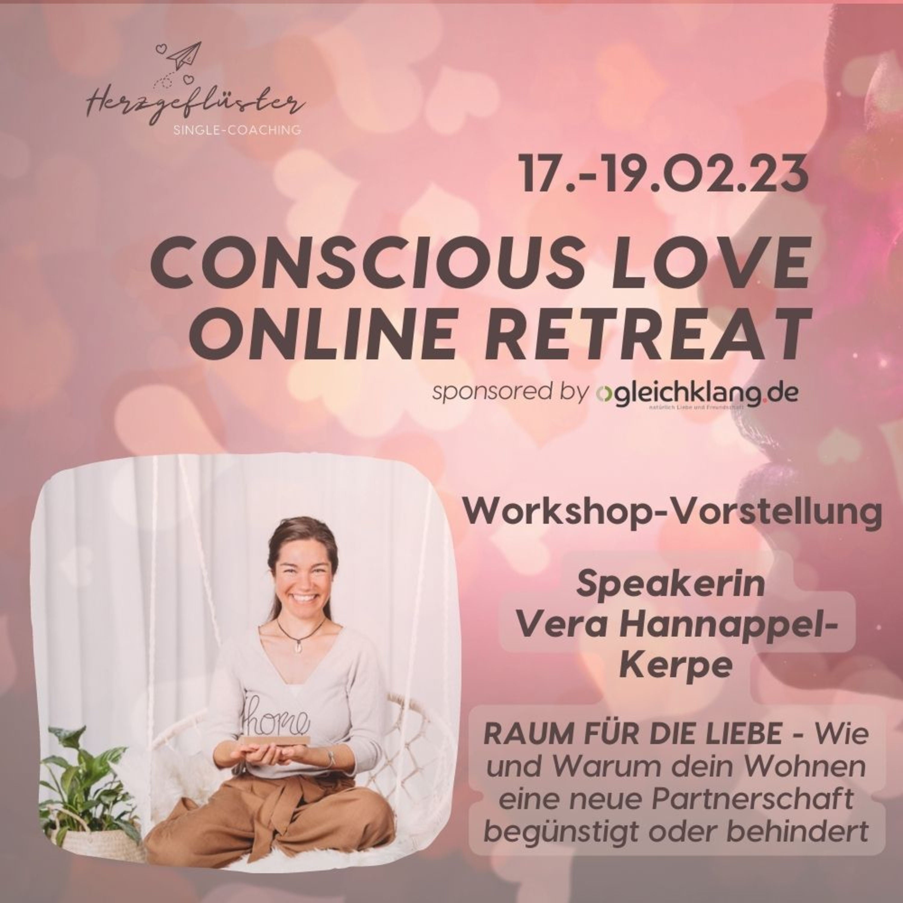 #55 CONSCIOUS LOVE RETREAT - Workshop RAUM FÜR DIE LIEBE