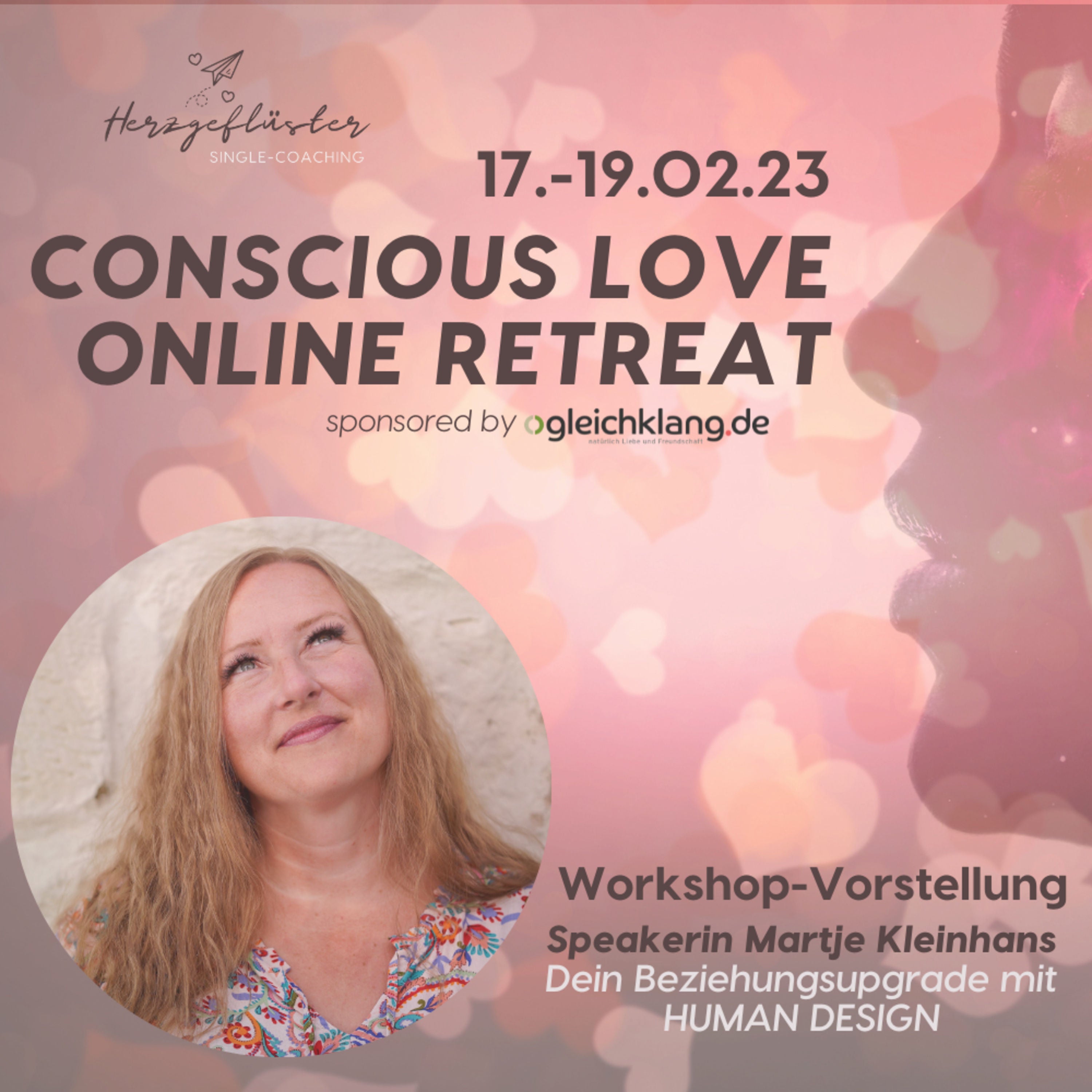 #50 CONSCIOUS LOVE ONLINE RETREAT - Nutze Human Design für deine Partnersuche - Interview Martje Kleinhans