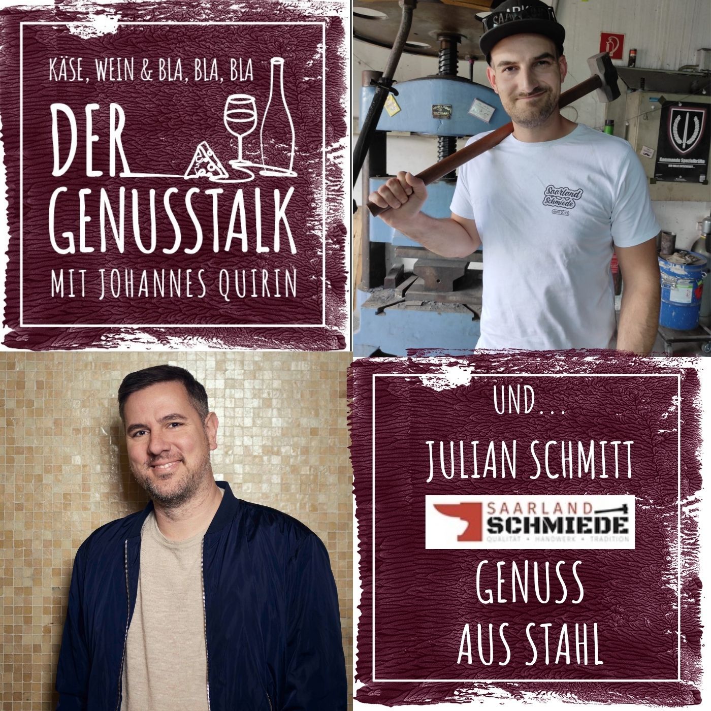 Genuss aus Stahl mit Julian Schmitt von der Saarland Schmiede
