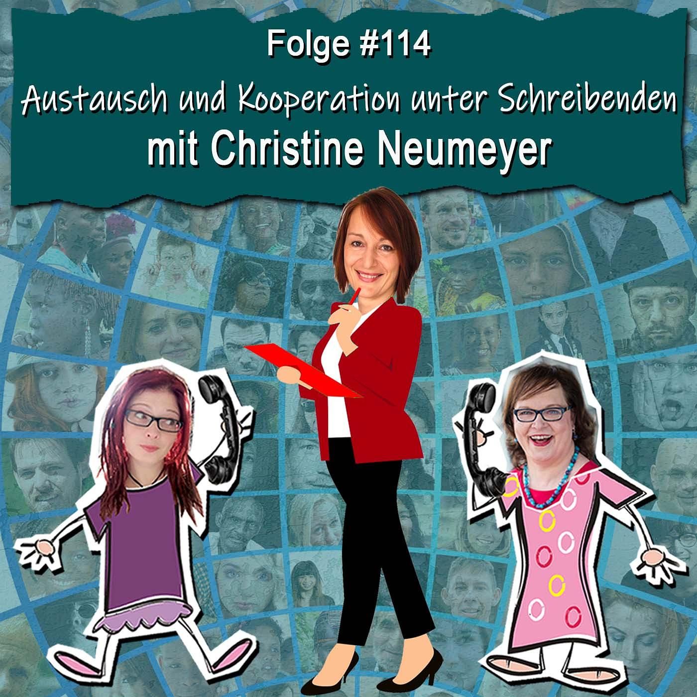 DZVDT #114 - Austausch und Kooperation unter Schreibenden - mit Christine Neumeyer