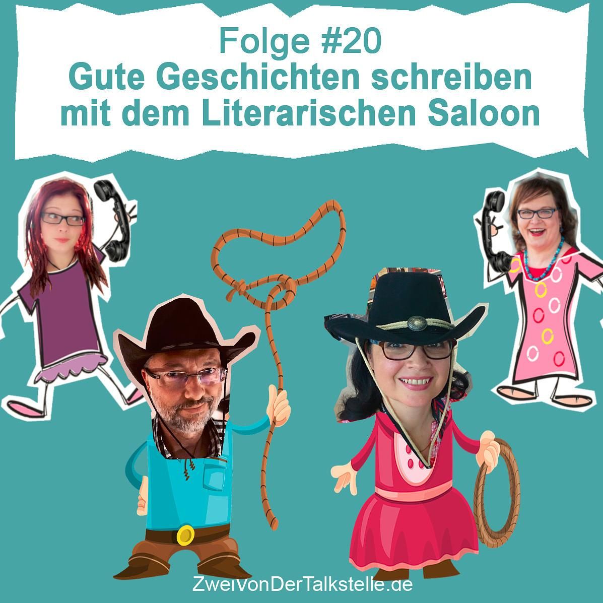 DZVDT #20 - Gute Geschichten schreiben mit dem Literarischen Saloon