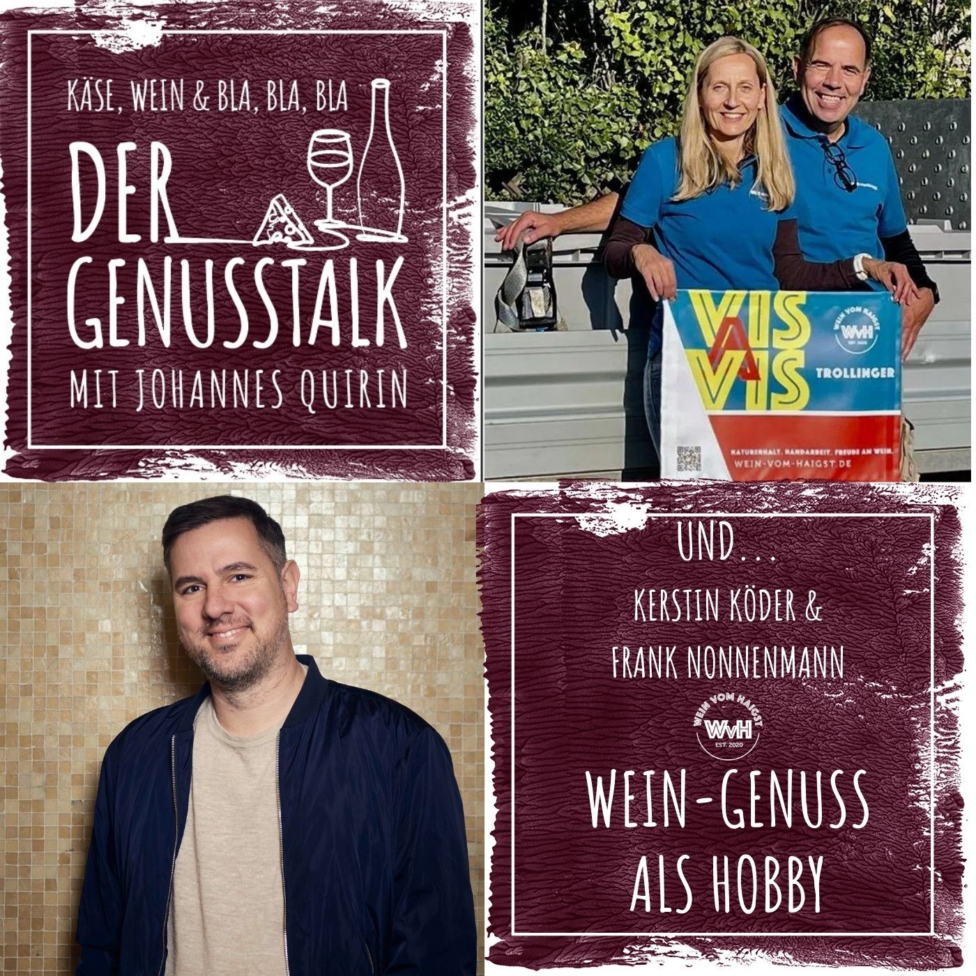 Wein-Genuss als Hobby mit Kerstin Köder und Frank Nonnenmann