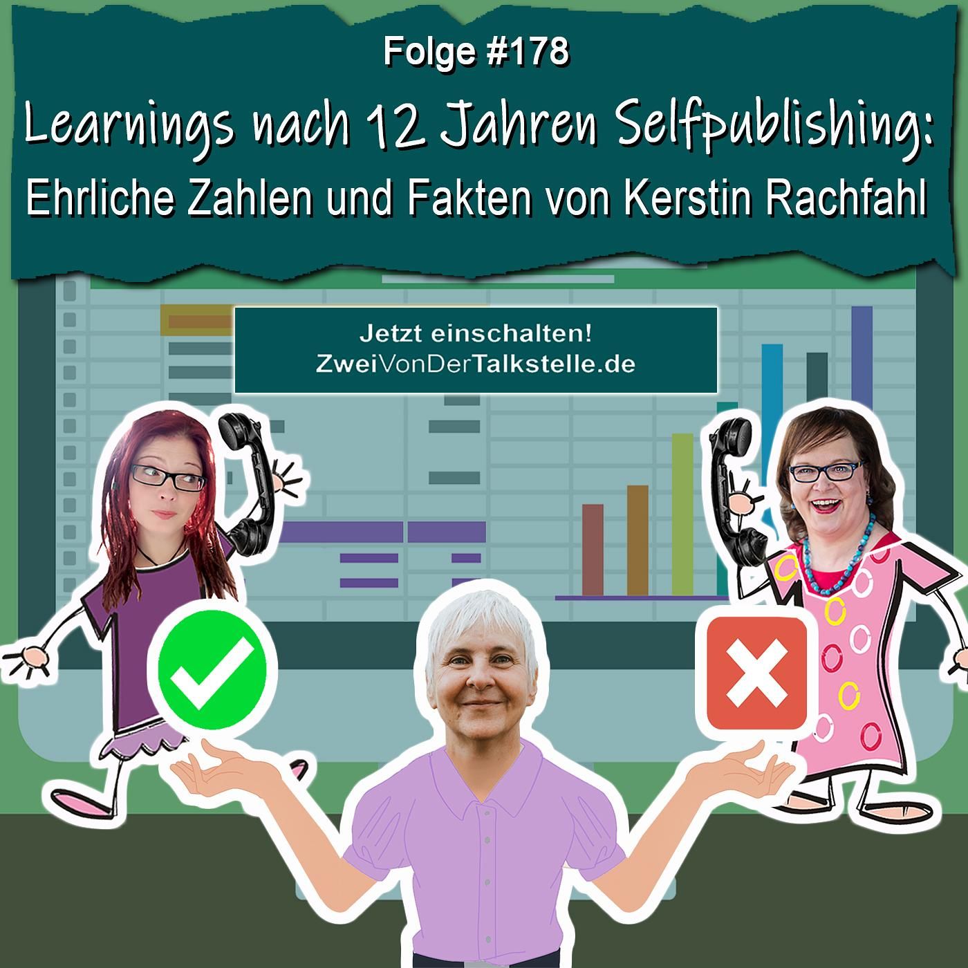 DZVDT #178 - Learnings nach 12 Jahren Selfpublishing: Ehrliche Zahlen und Fakten von Kerstin Rachfahl