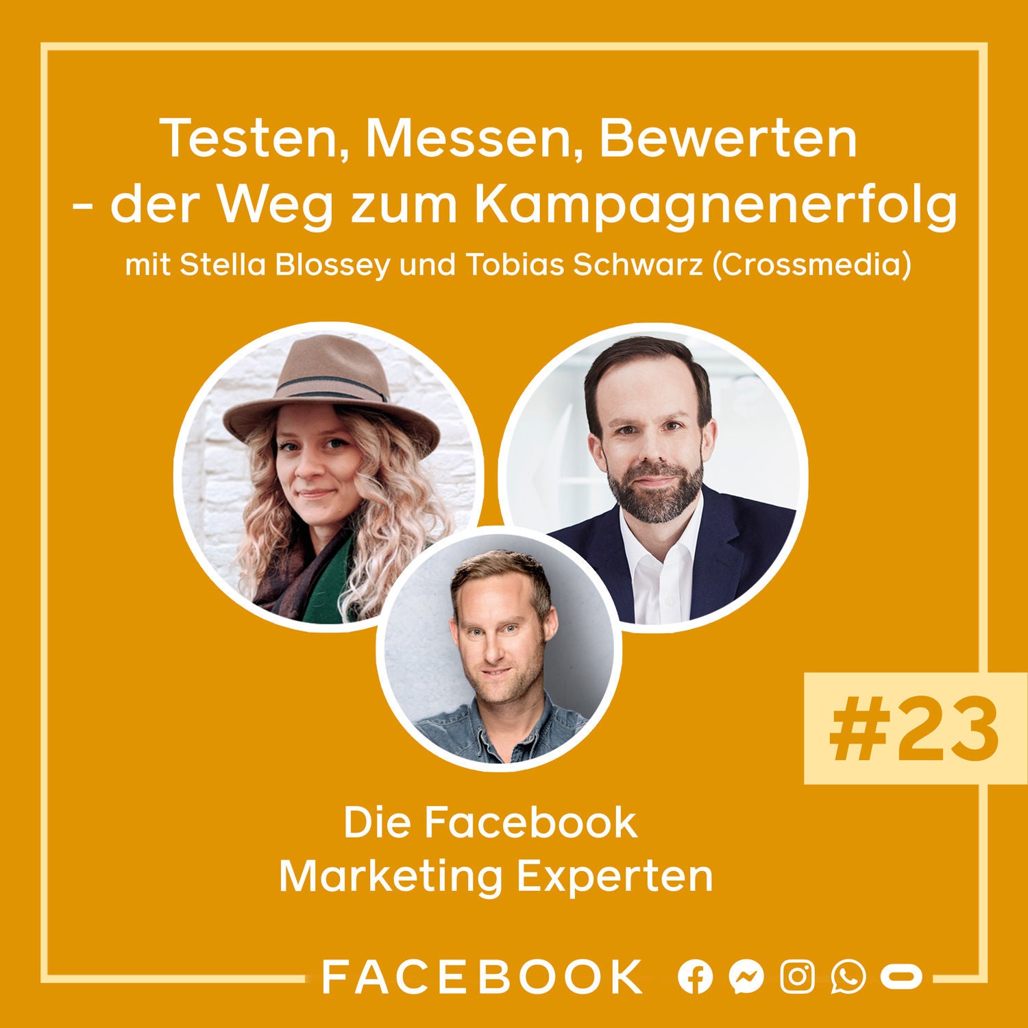 Die Experten #23 – Testen, Messen, Bewerten: der Weg zum Kampagnenerfolg mit Stella Blossey & Tobias Schwarz(Crossmedia)