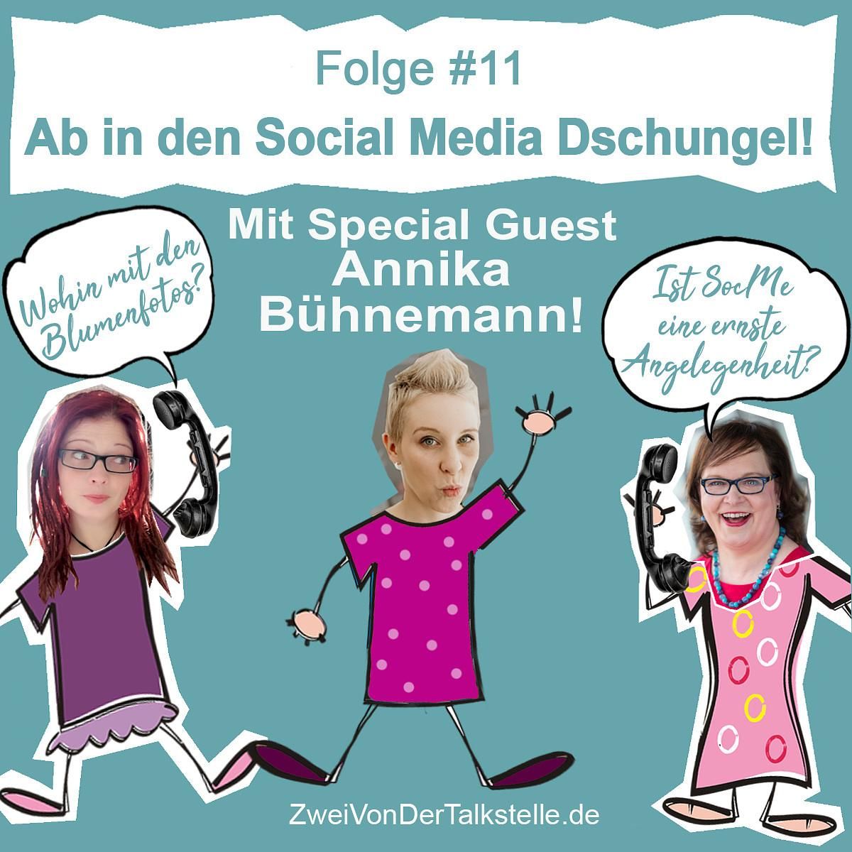 DZVDT #11 Ab in den Social-Media-Dschungel - mit Annika Bühnemann