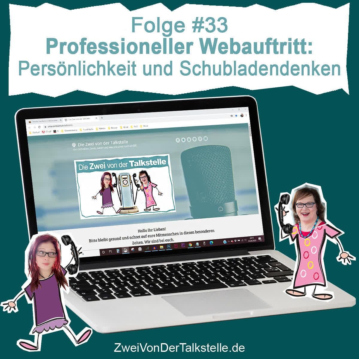 DZVDT #33 - Professioneller Webauftritt: Persönlichkeit und Schubladendenken