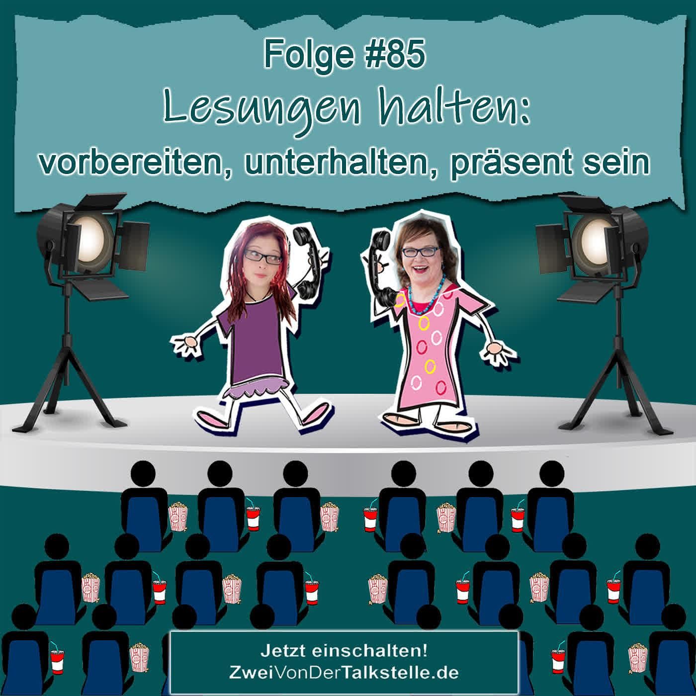DZVDT #85 - Lesungen halten: vorbereiten, unterhalten, präsent sein