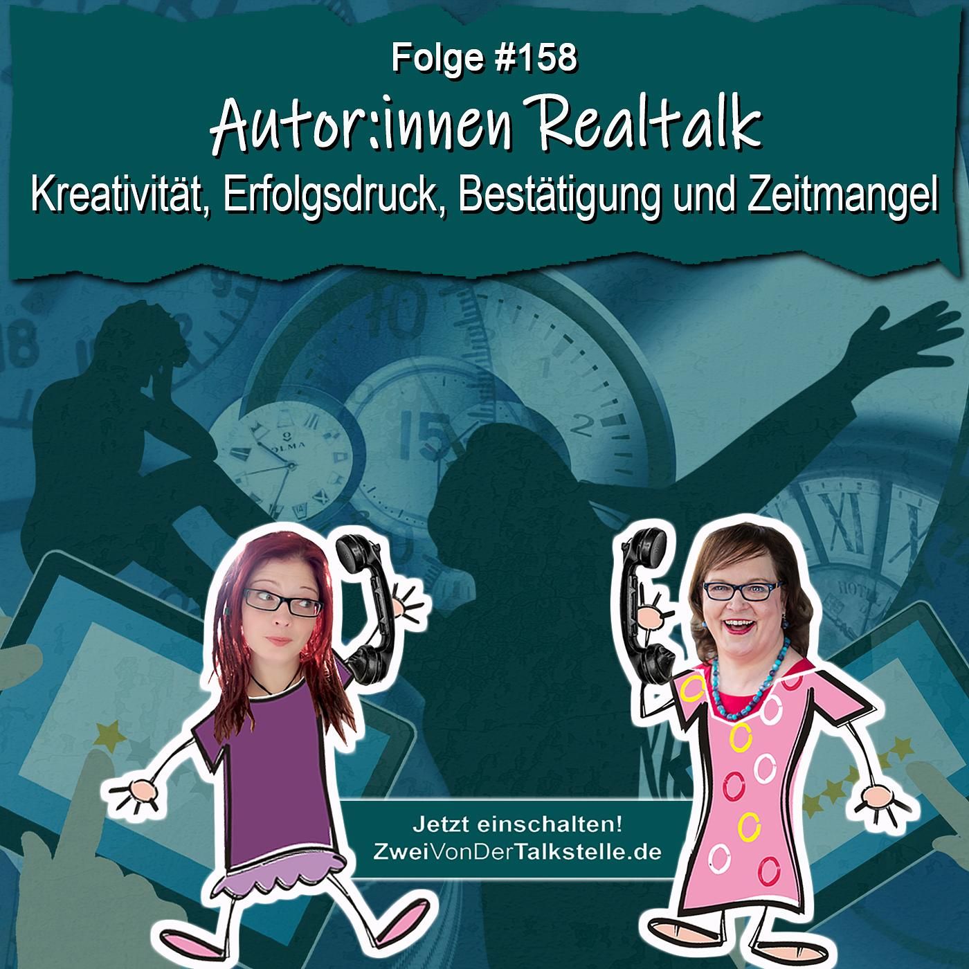 DZVDT #158 - Autor:innen Realtalk – Kreativität, Erfolgsdruck, Bestätigung und Zeitmangel