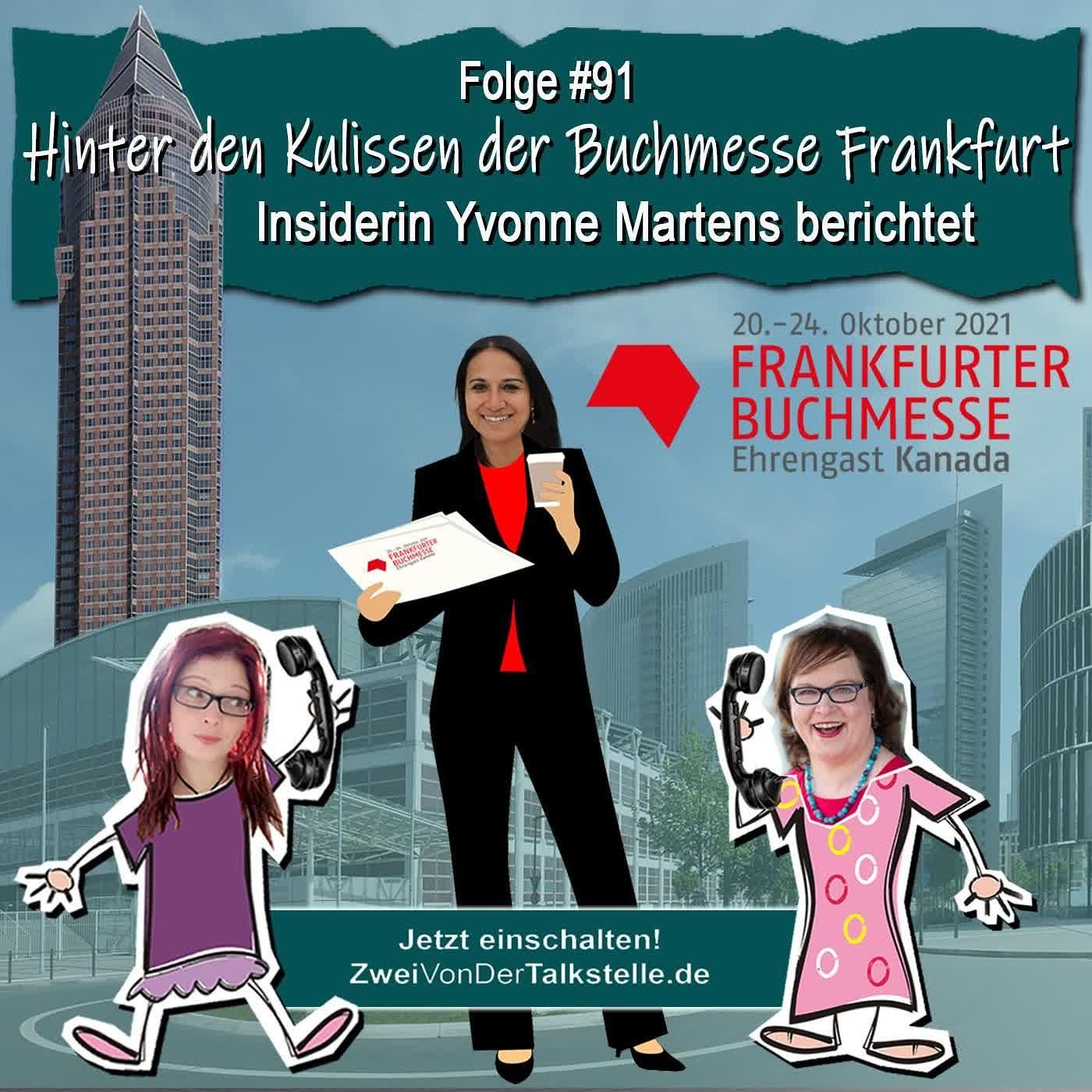 DZVDT #91 - Hinter den Kulissen der Buchmesse Frankfurt: Insiderin Yvonne Martens berichtet