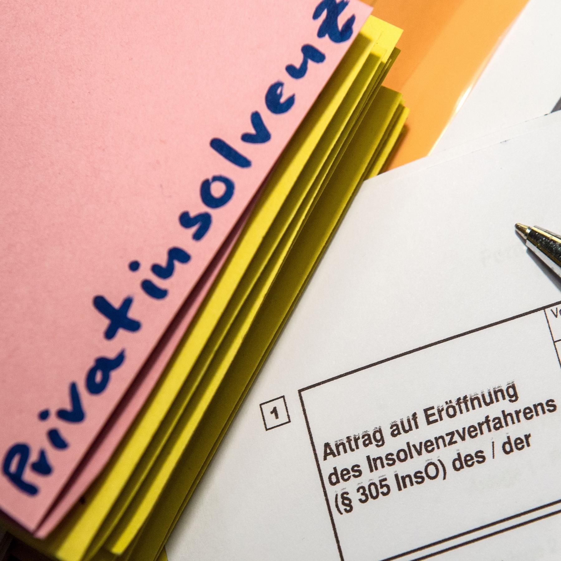"bin pleite ohne mich" - Leben mit der Privatinsolvenz