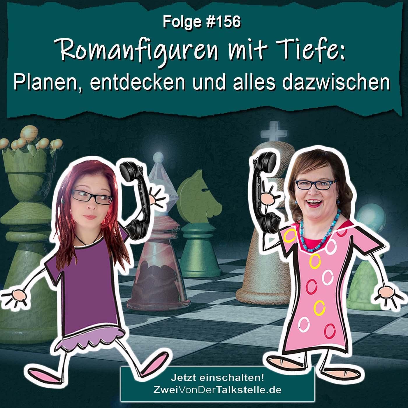 DZVDT #156 - Romanfiguren mit Tiefe: Planen, entdecken und alles dazwischen