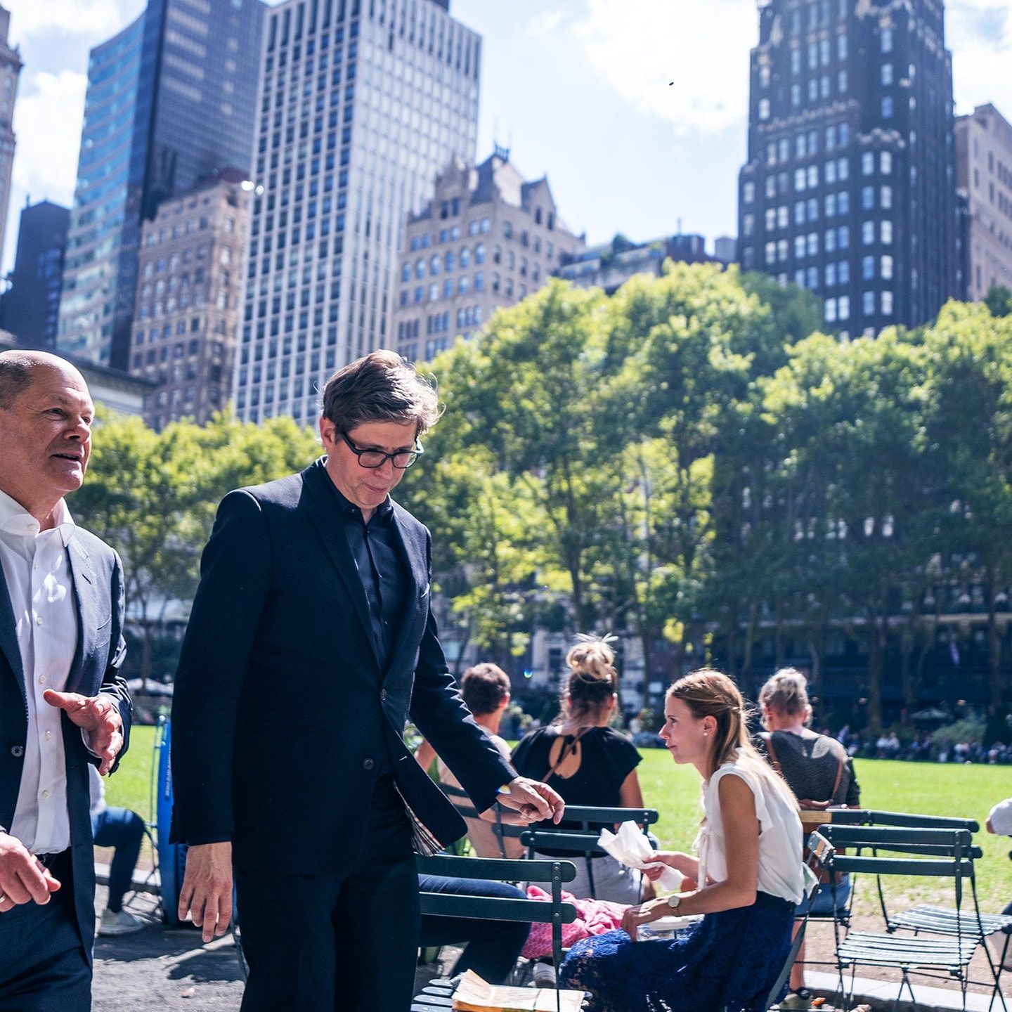 Olaf Scholz war noch nie in New York
