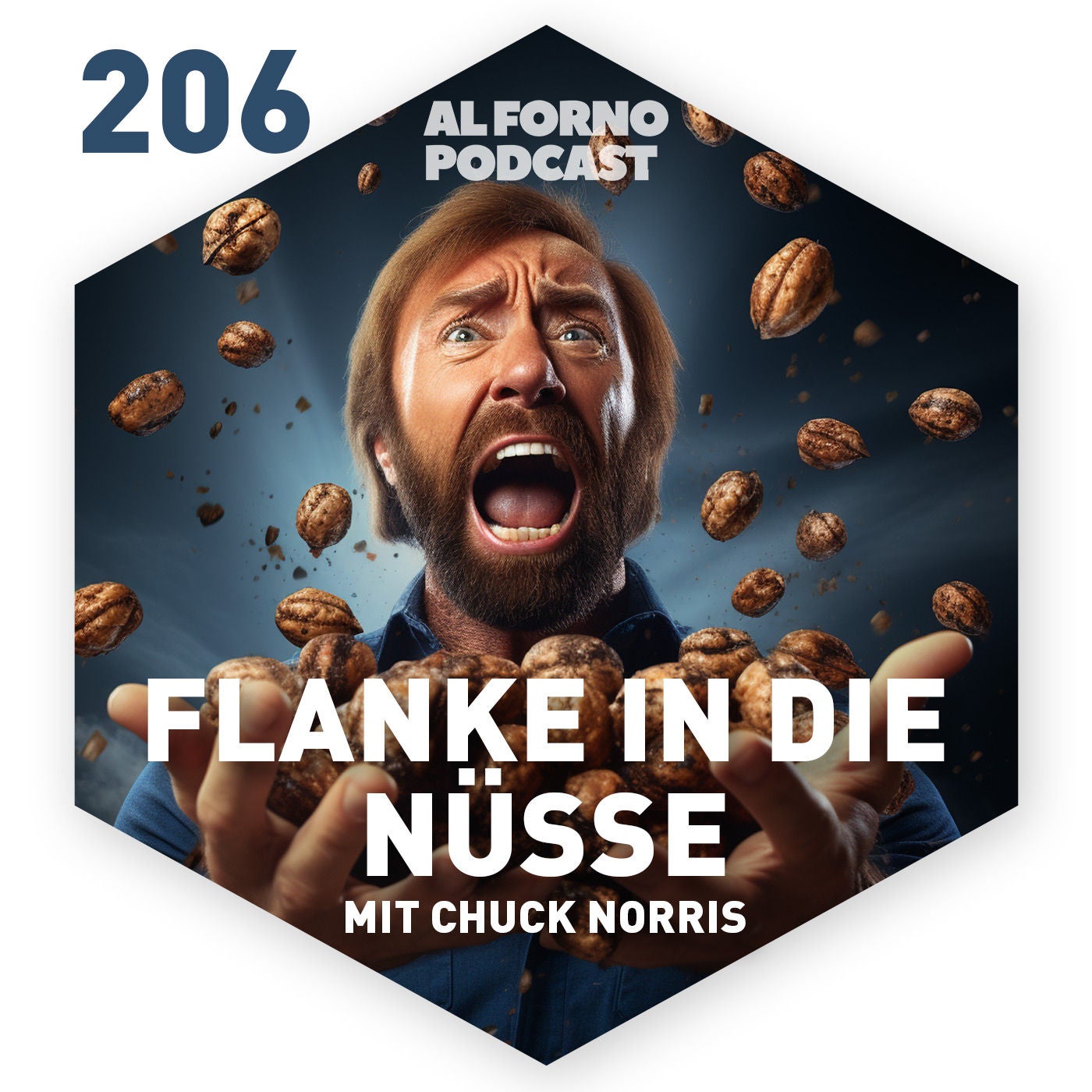 Flanke in die Nüsse mit Chuck Norris
