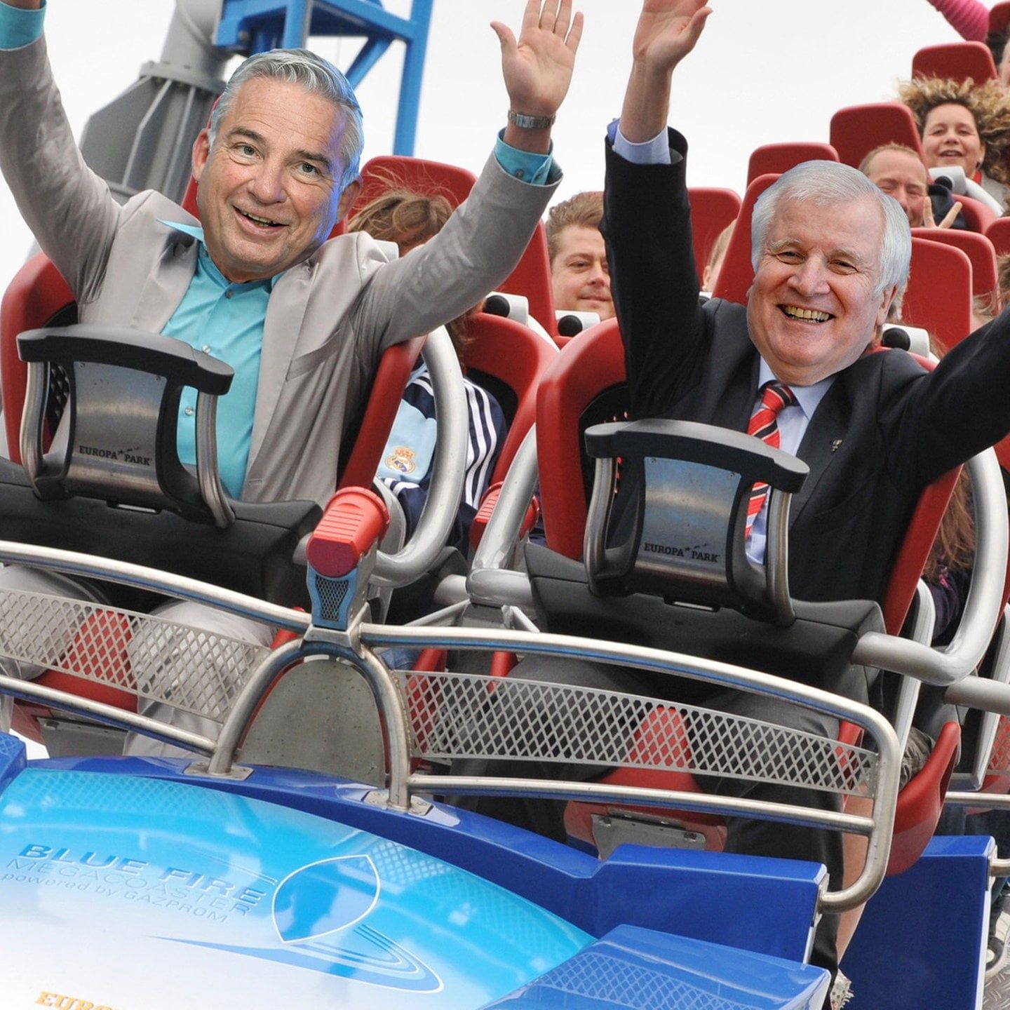 Innenminister im Freizeitpark