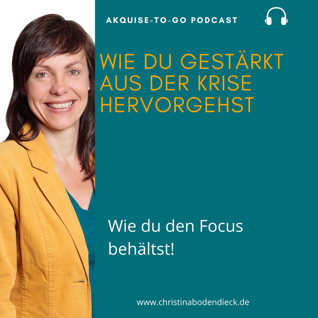 #98 Wie du gestärkt aus der Krise hervorgehst