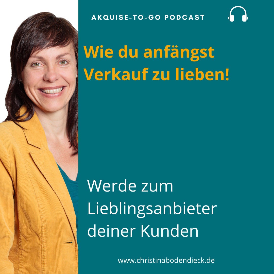 #122 Wie du anfängst Verkauf zu lieben
