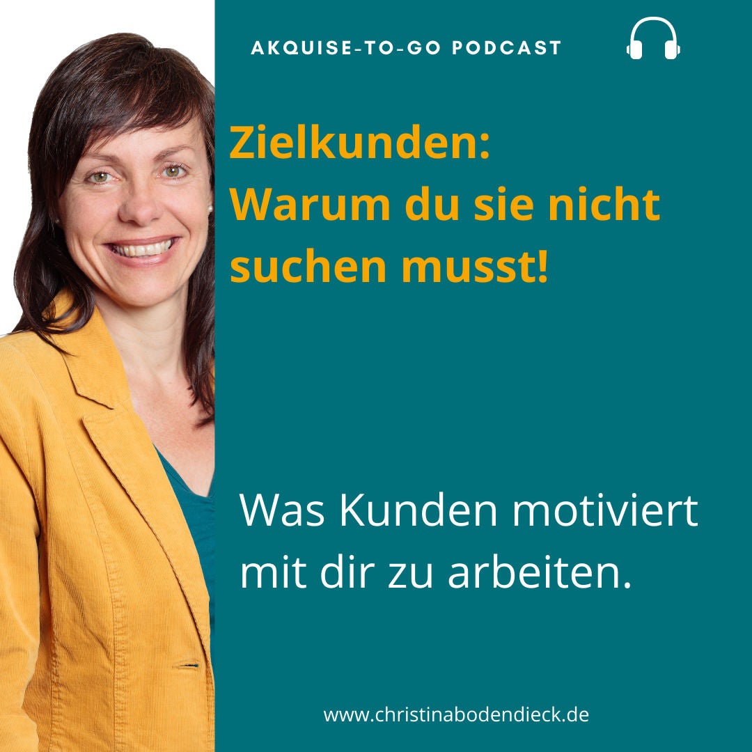 #121 Zielkunden: Warum du sie nicht suchen musst!