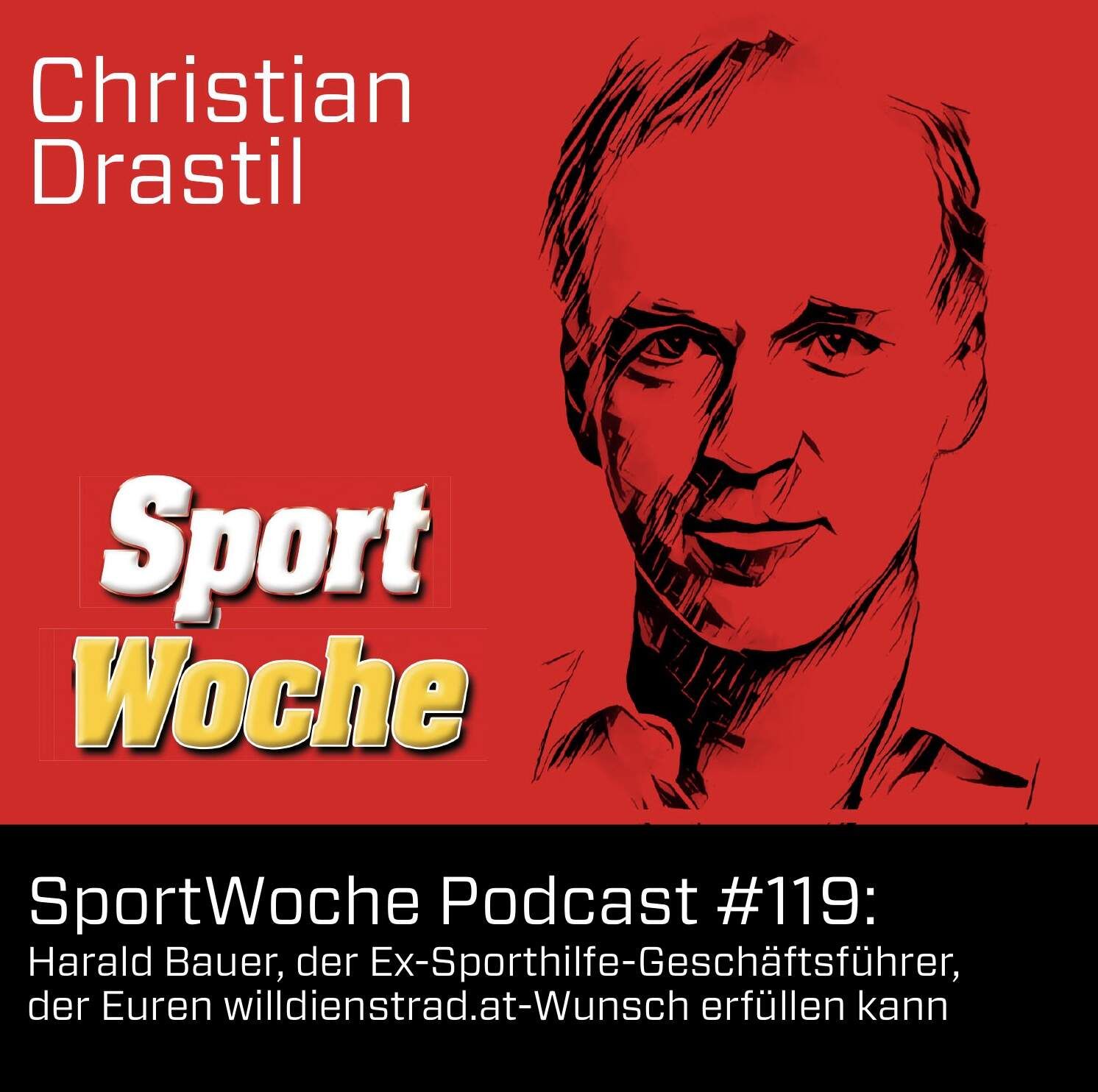 SportWoche Podcast #119: Harald Bauer, der Ex-Sporthilfe-Chef, der Euren willdienstrad.at-Wunsch erfüllen kann