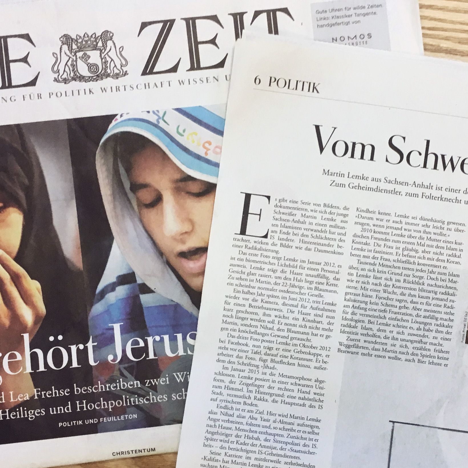 Vom Schweißer zum Schlächter (DIE ZEIT 52/2017)