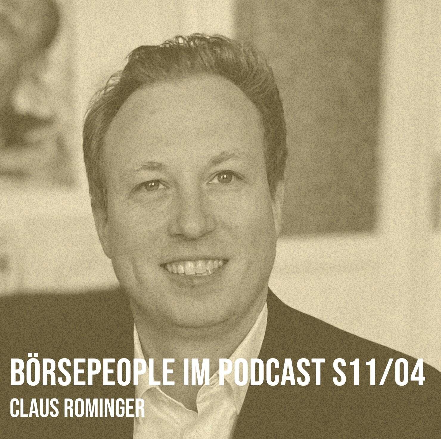 Börsepeople im Podcast S11/04: Claus Rominger
