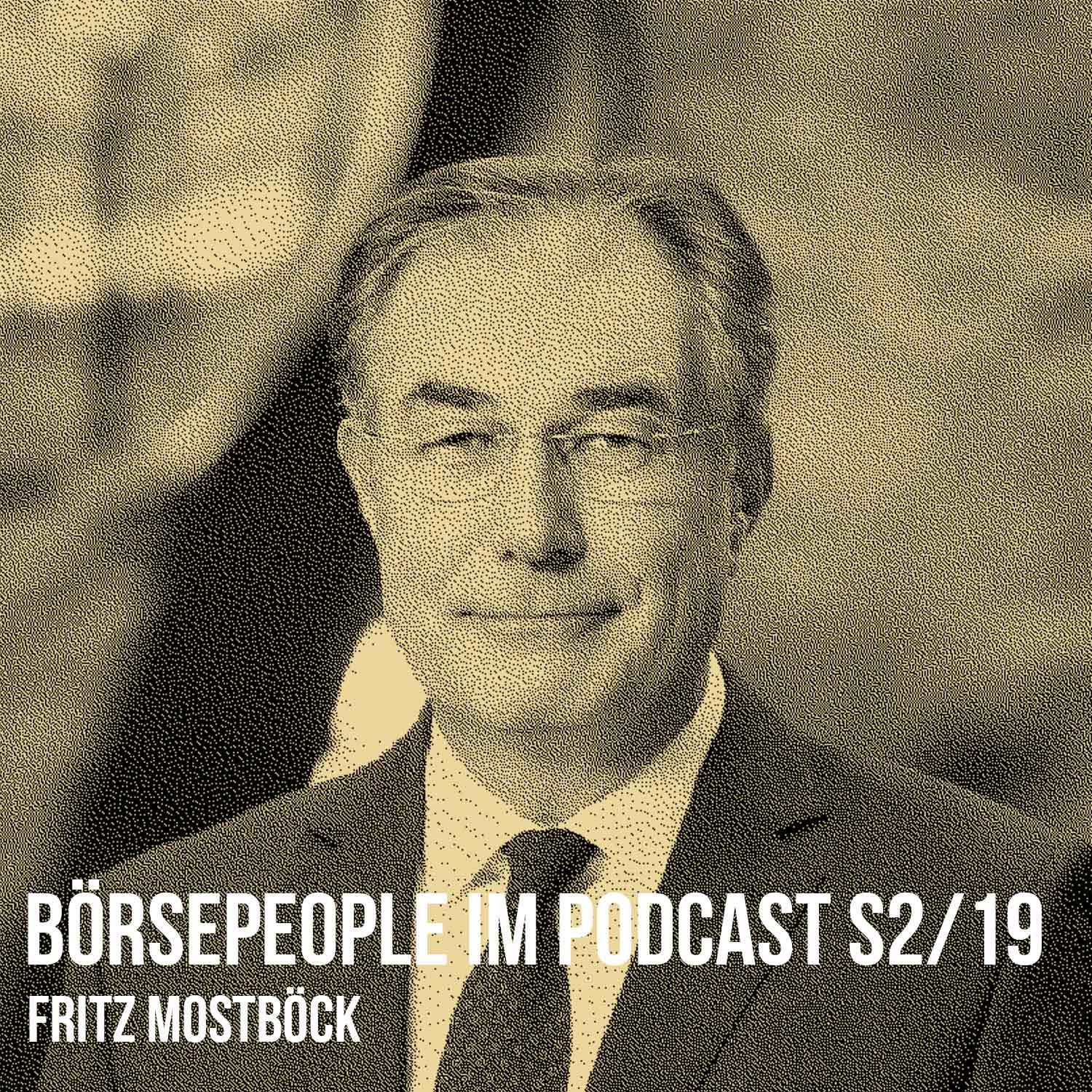 Börsepeople im Podcast S2/19: Fritz Mostböck