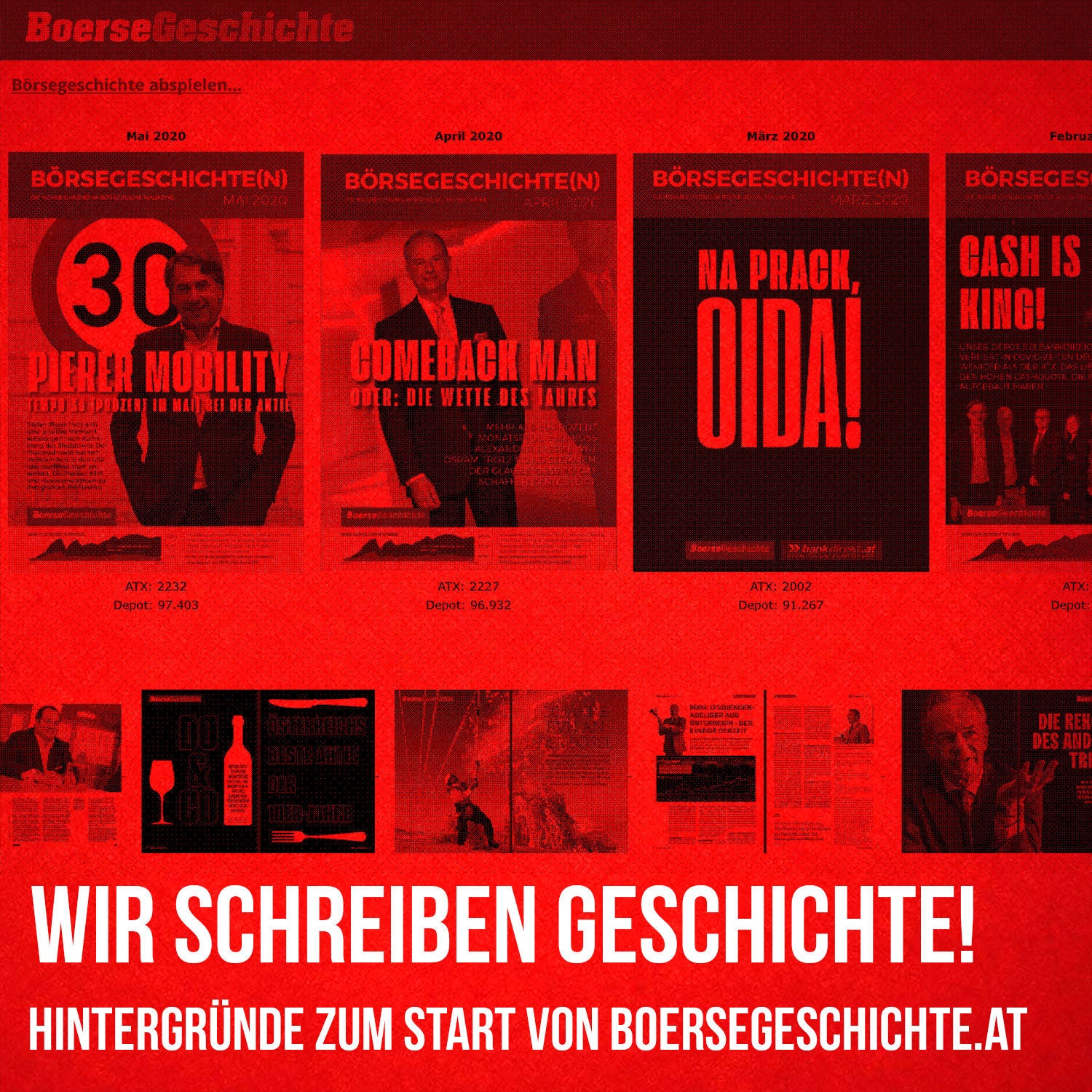 Wir schreiben Geschichte