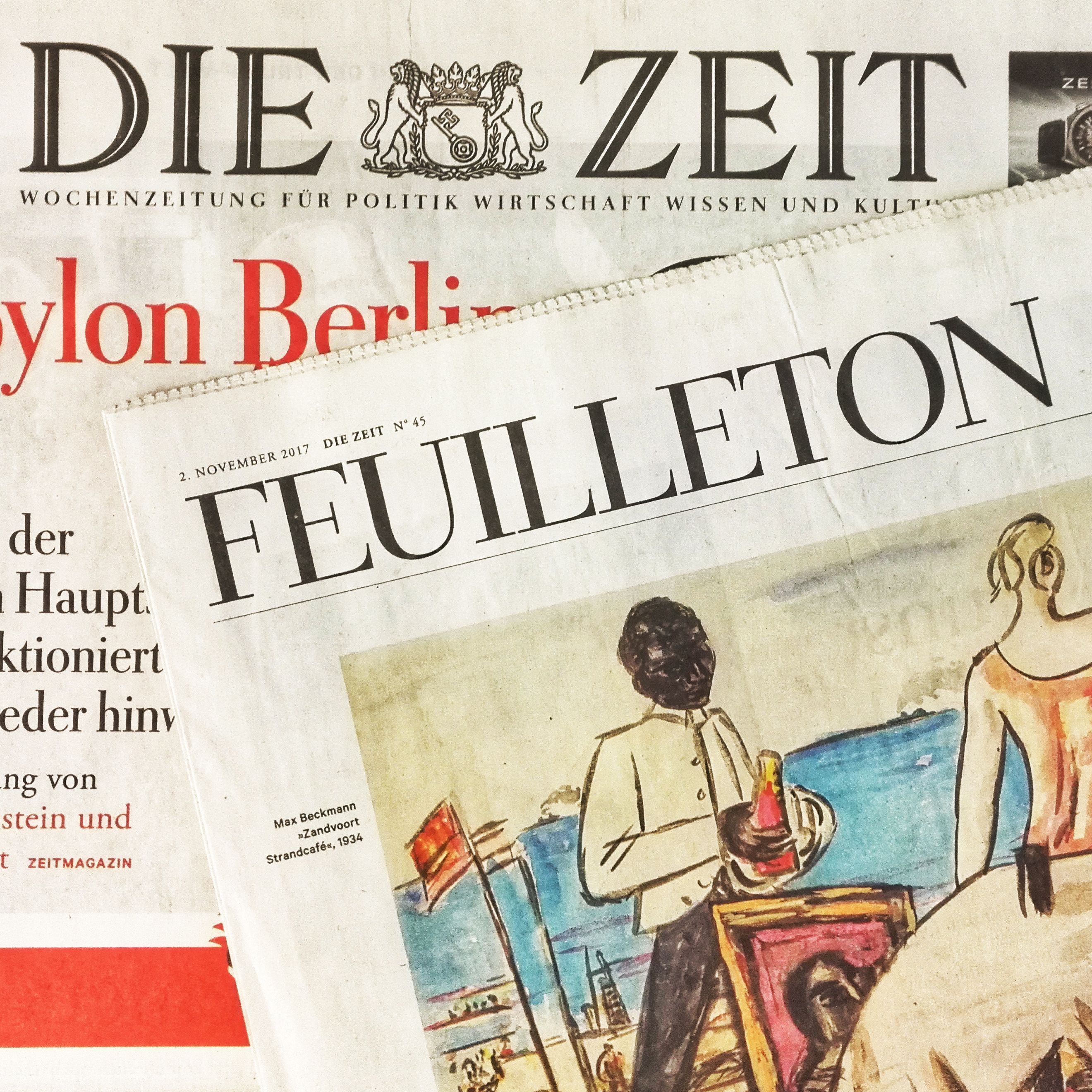 Ein Kunstschatz kommt endlich ans Licht (DIE ZEIT 45/2017)