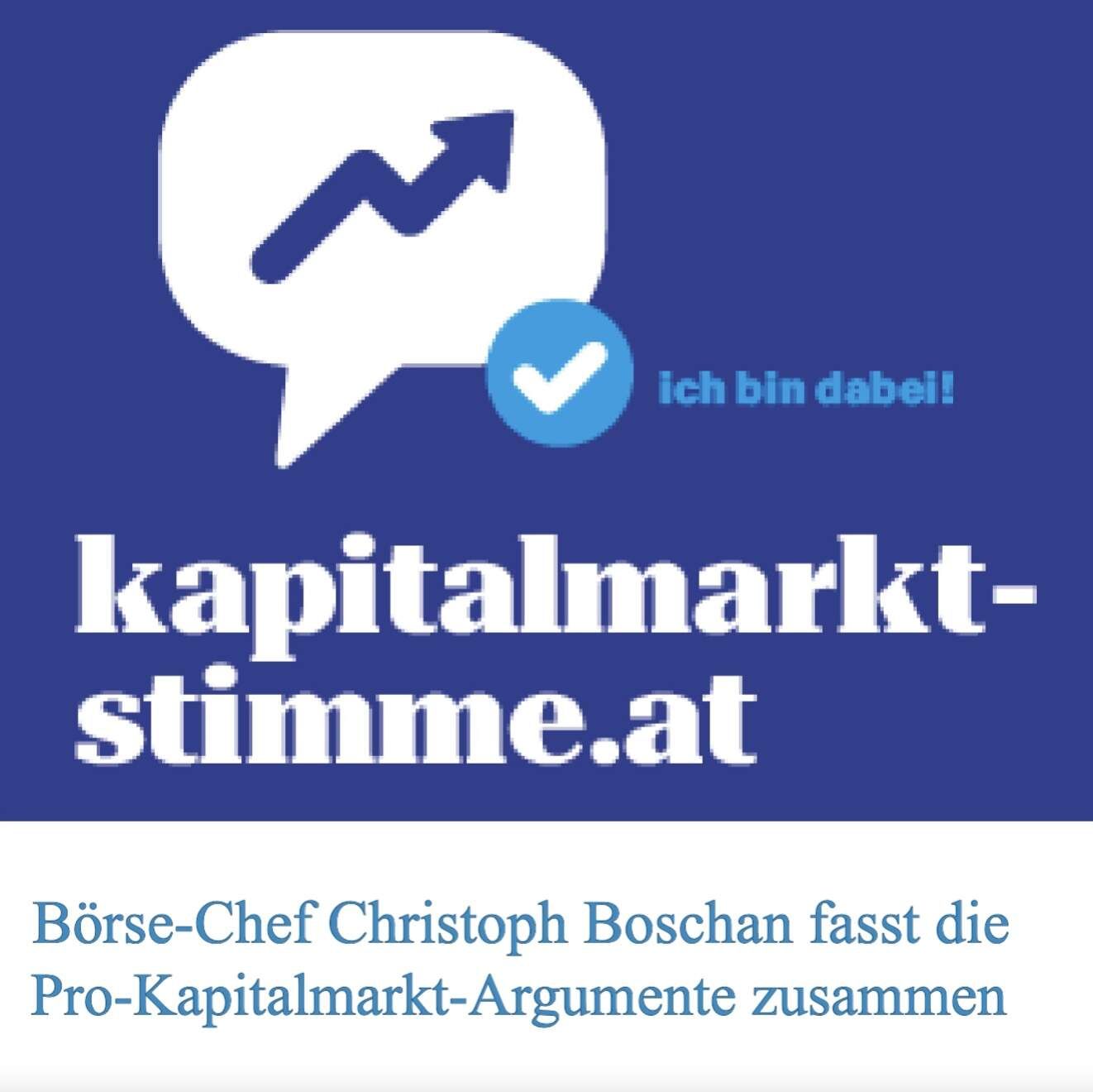 kapitalmarkt-stimme.at Podcast: Christoph Boschan fasst die Pro-Kapitalmarkt-Argumente zusammen