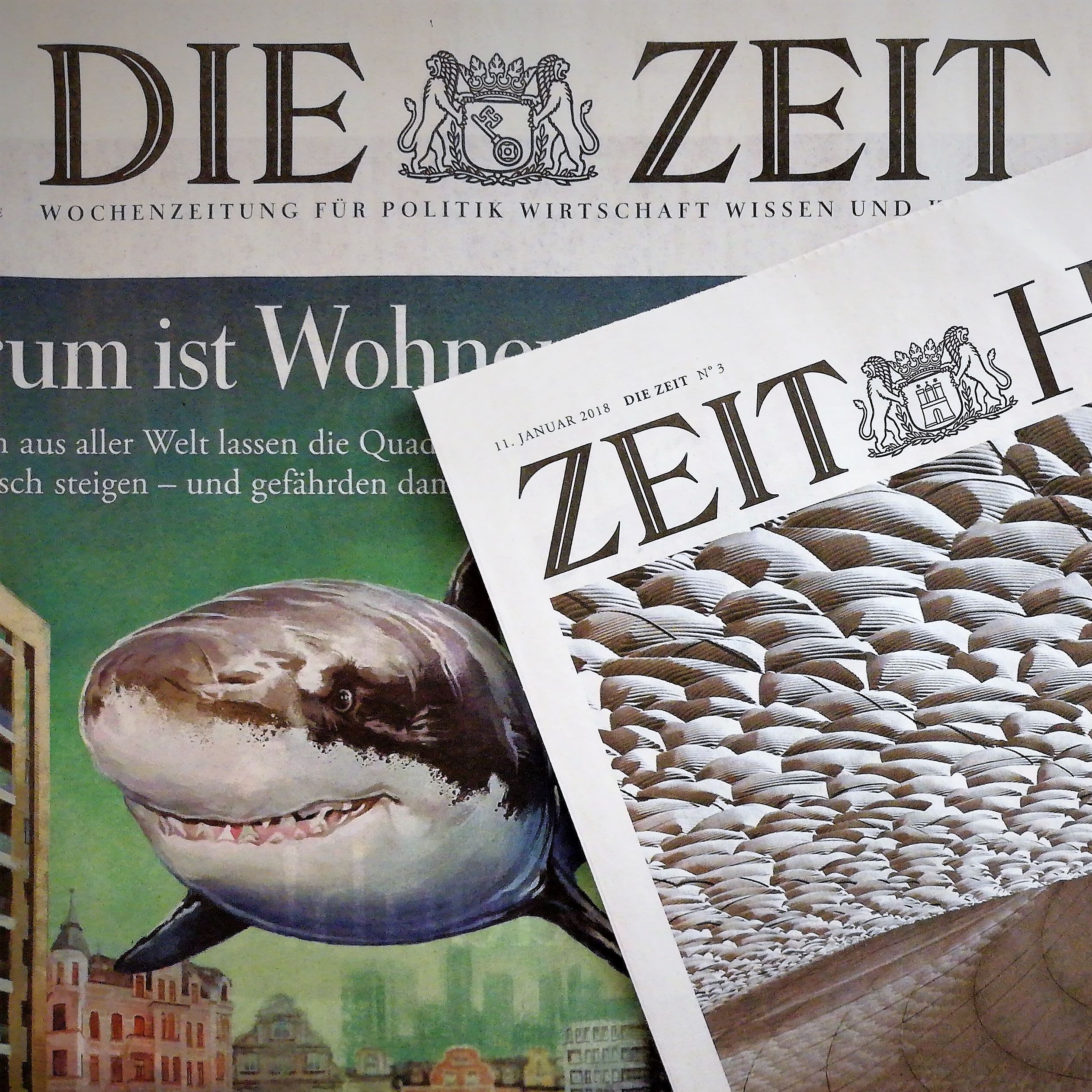Hinter den Kulissen der Elbphilharmonie (DIE ZEIT 03/2018)