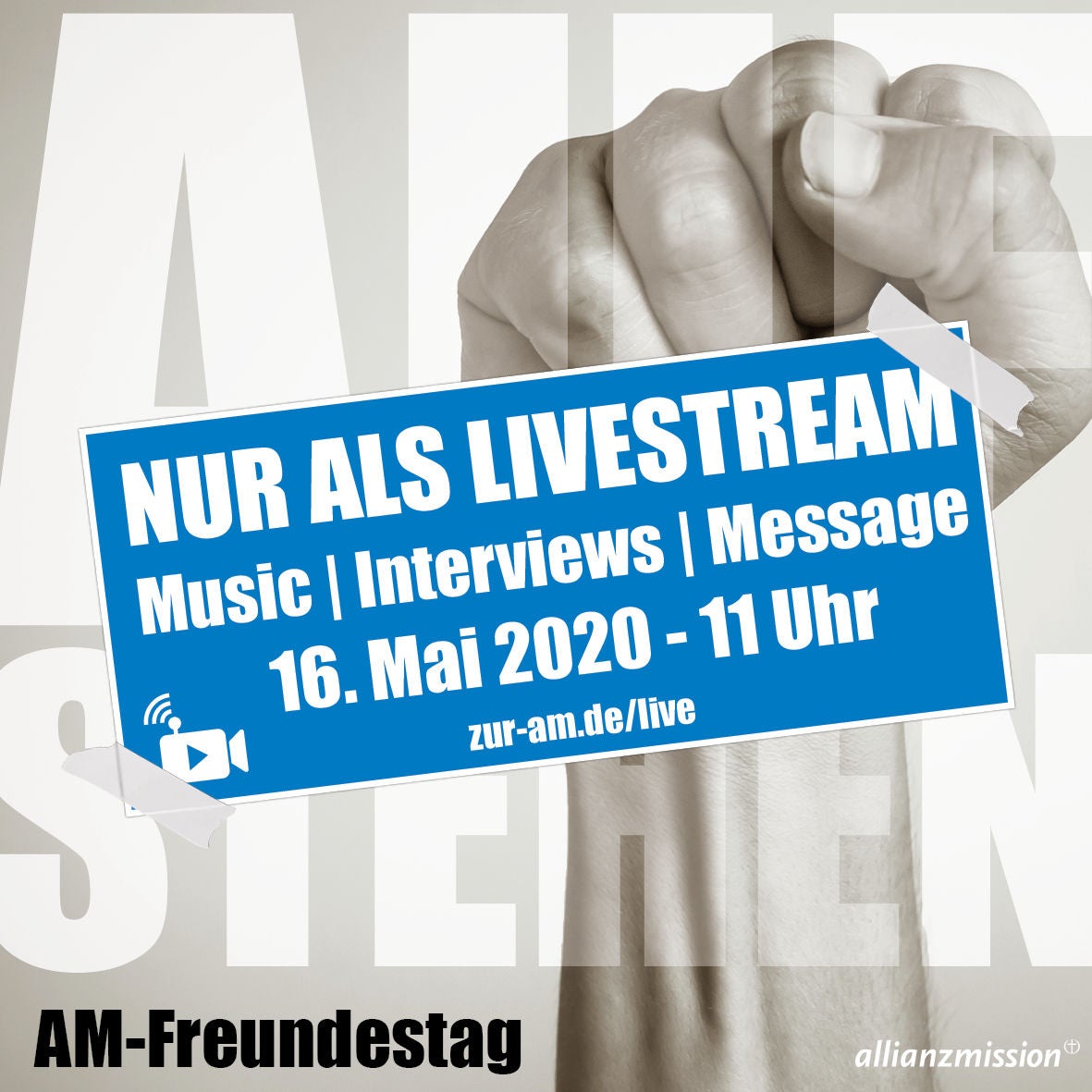 "aufstehen" - AM-Freundestag 2020
