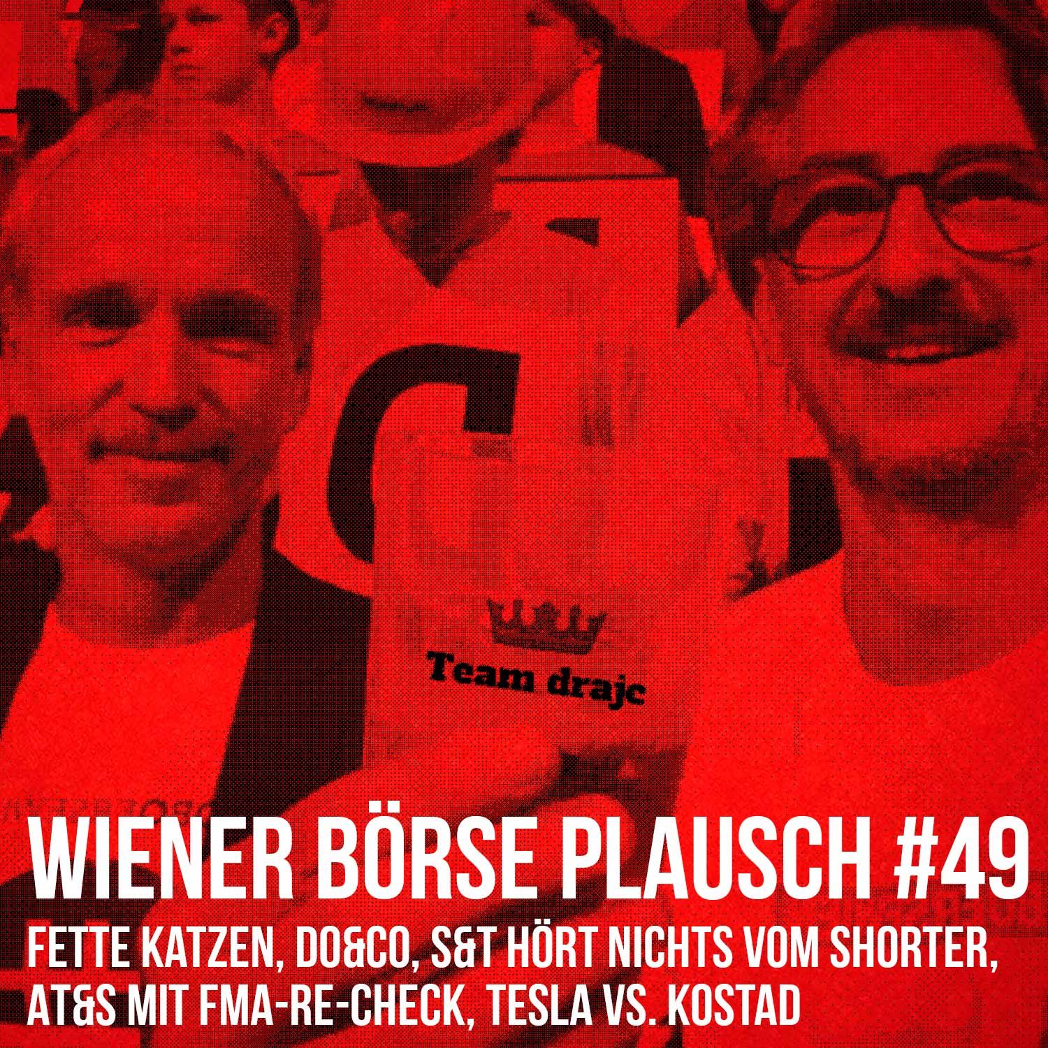 Wiener Börse Plausch #49: Fette Katzen, Do&Co, S&T hört nichts vom Shorter, AT&S mit FMA-Re-Check, Tesla vs. Kostad