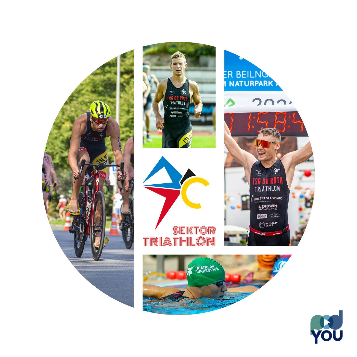 On your marks...! Wir starten Sektor Triathlon