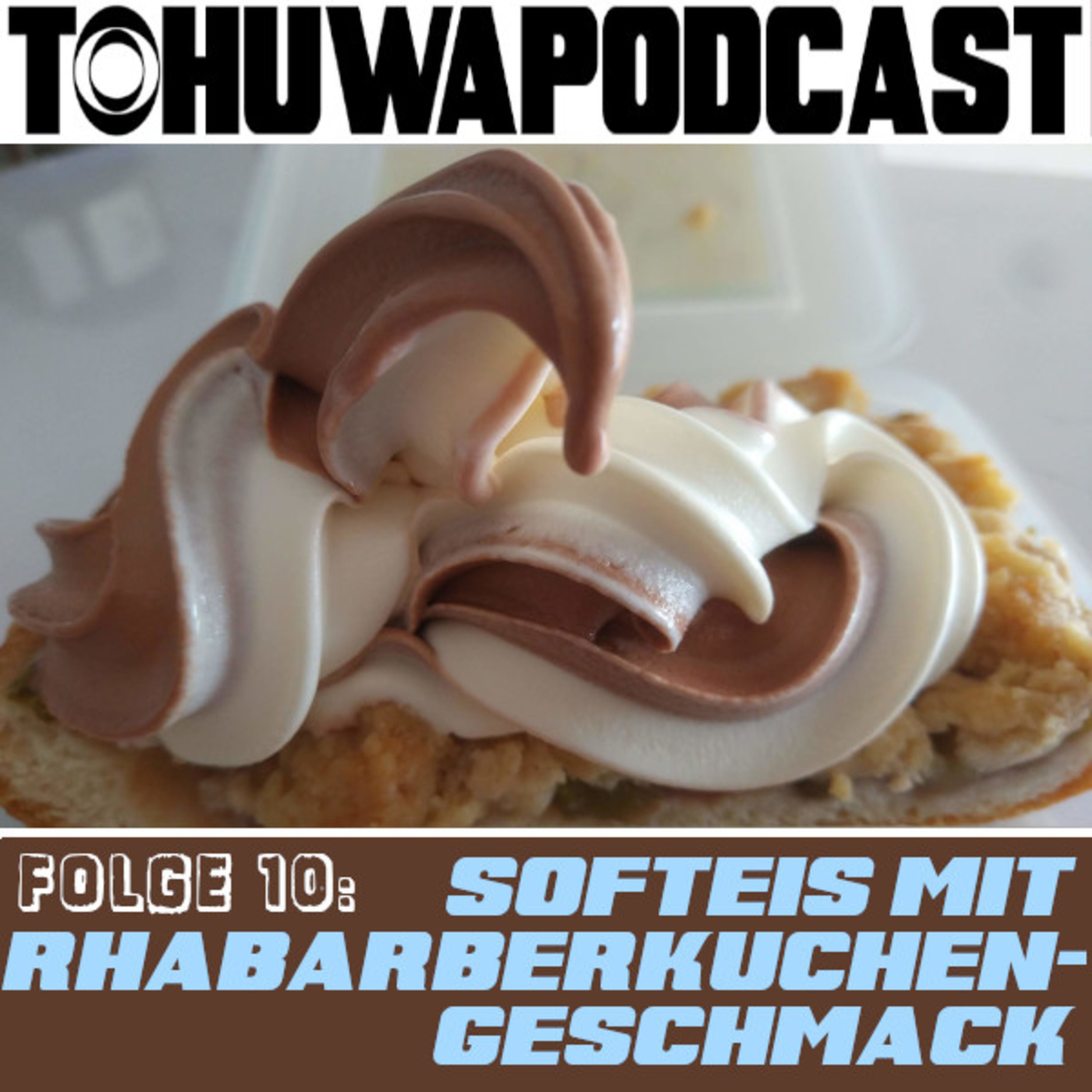 Softeis mit Rhabarberkuchengeschmack (AZ-Datum: 25.6.2020)