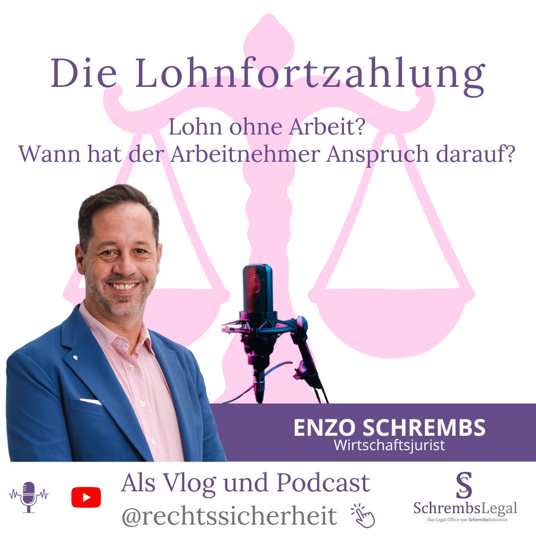 Die Lohnfortzahlung