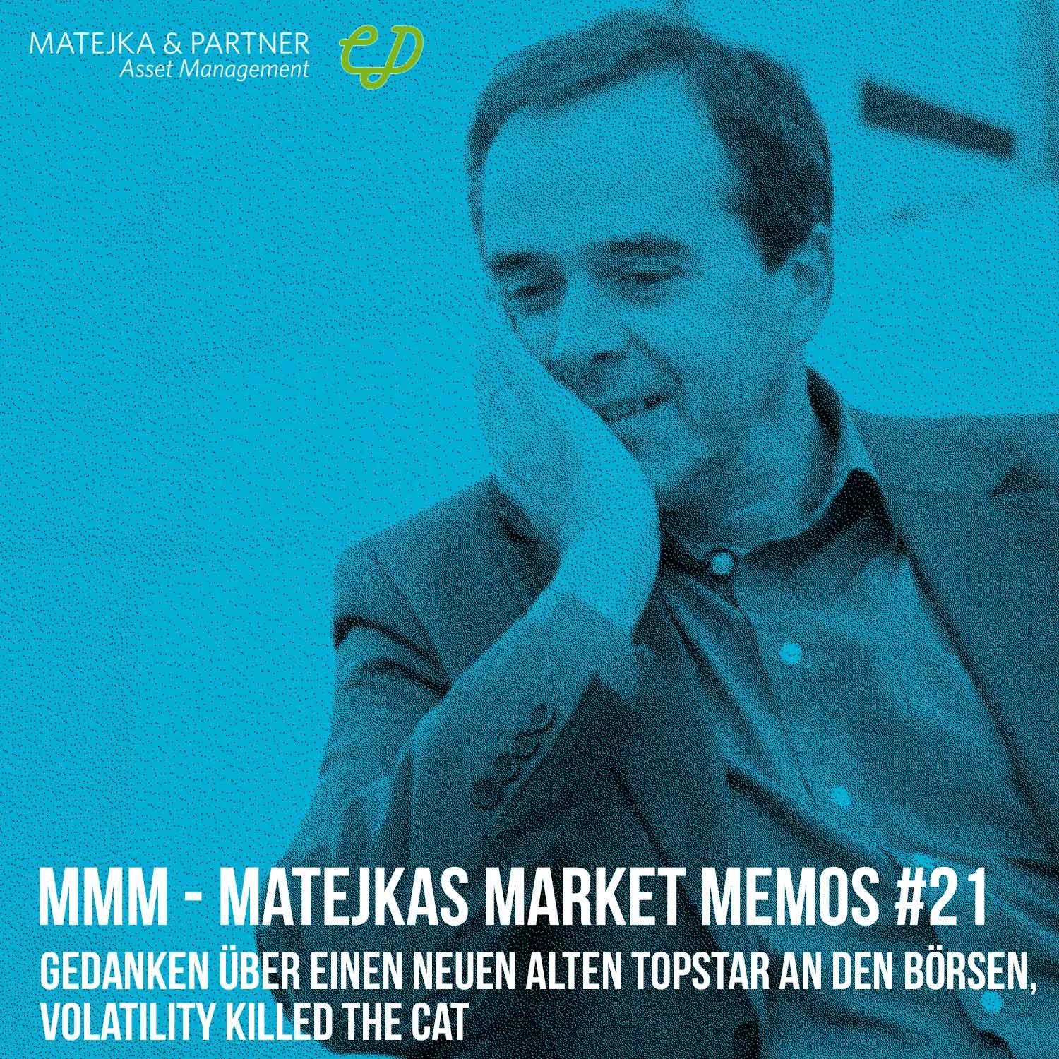 MMM Matejkas Market Memos #21: Gedanken über einen neuen alten Topstar an den Börsen, Volatility killed the cat